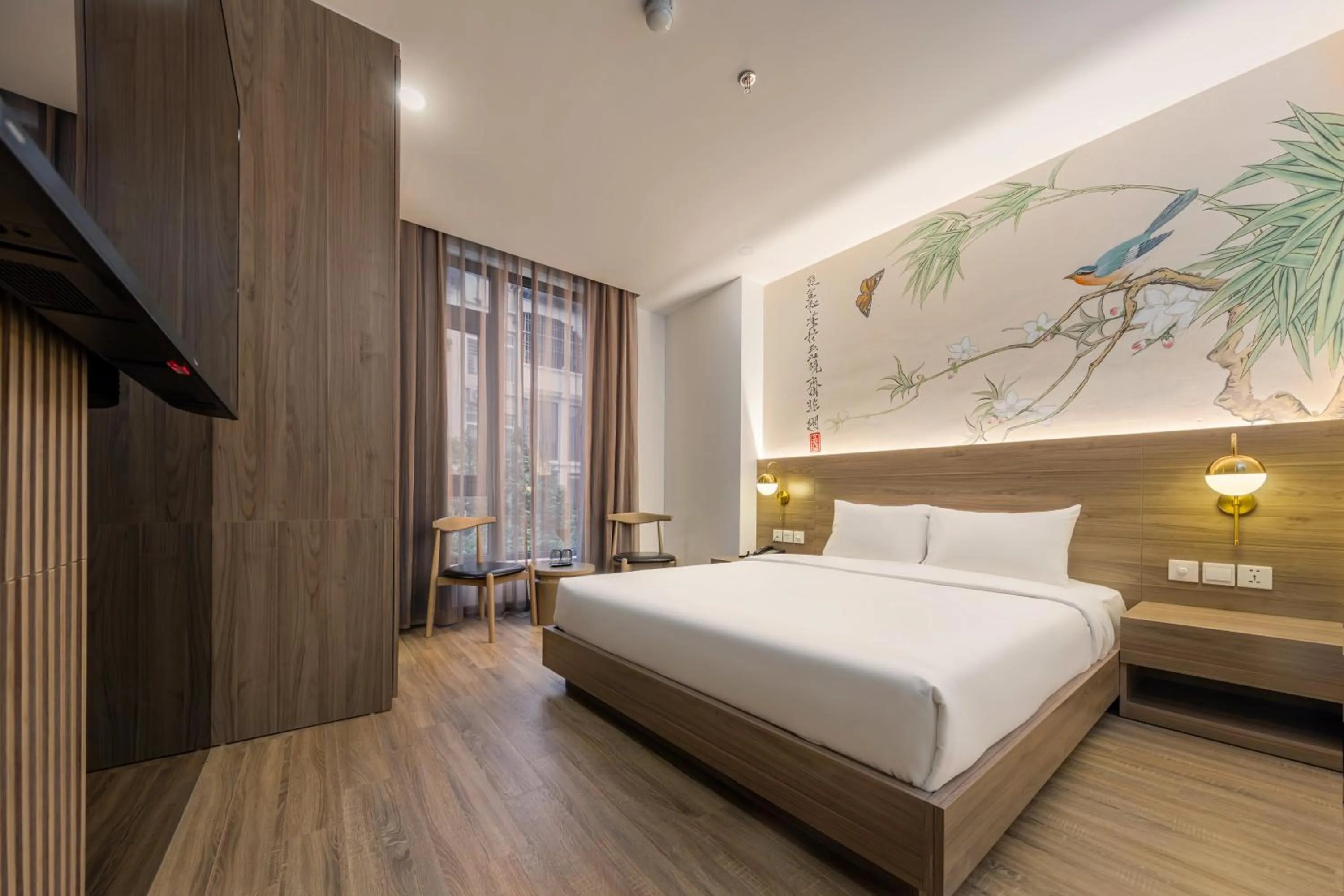 Bed in Jacayl Hotel - Cầu Giấy