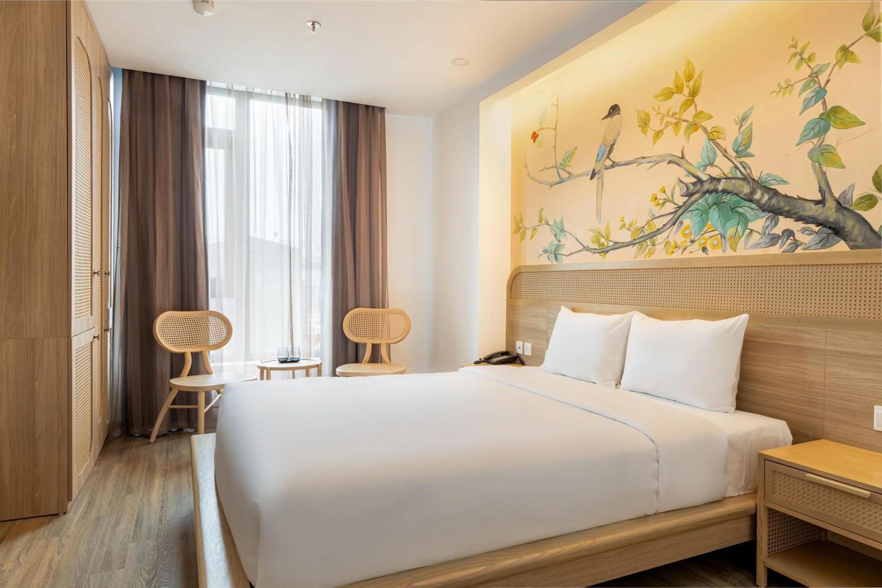 Bed in Jacayl Hotel - Cầu Giấy