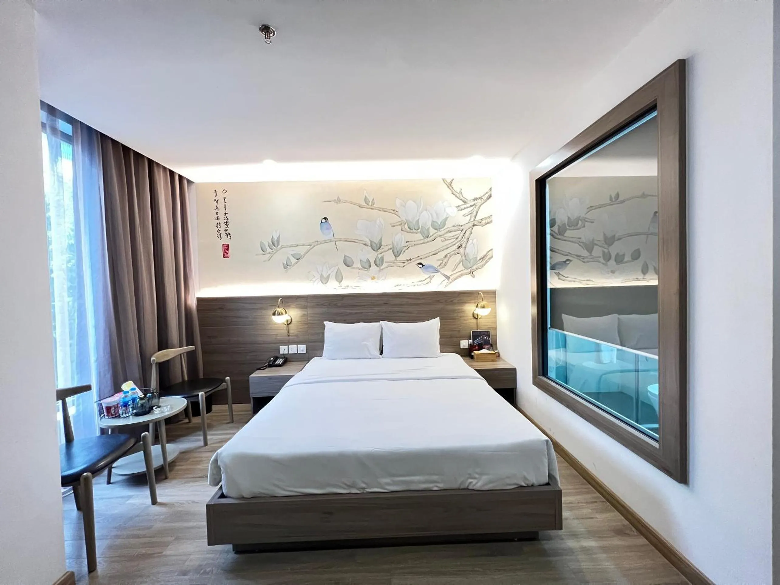 Bed in Jacayl Hotel - Cầu Giấy