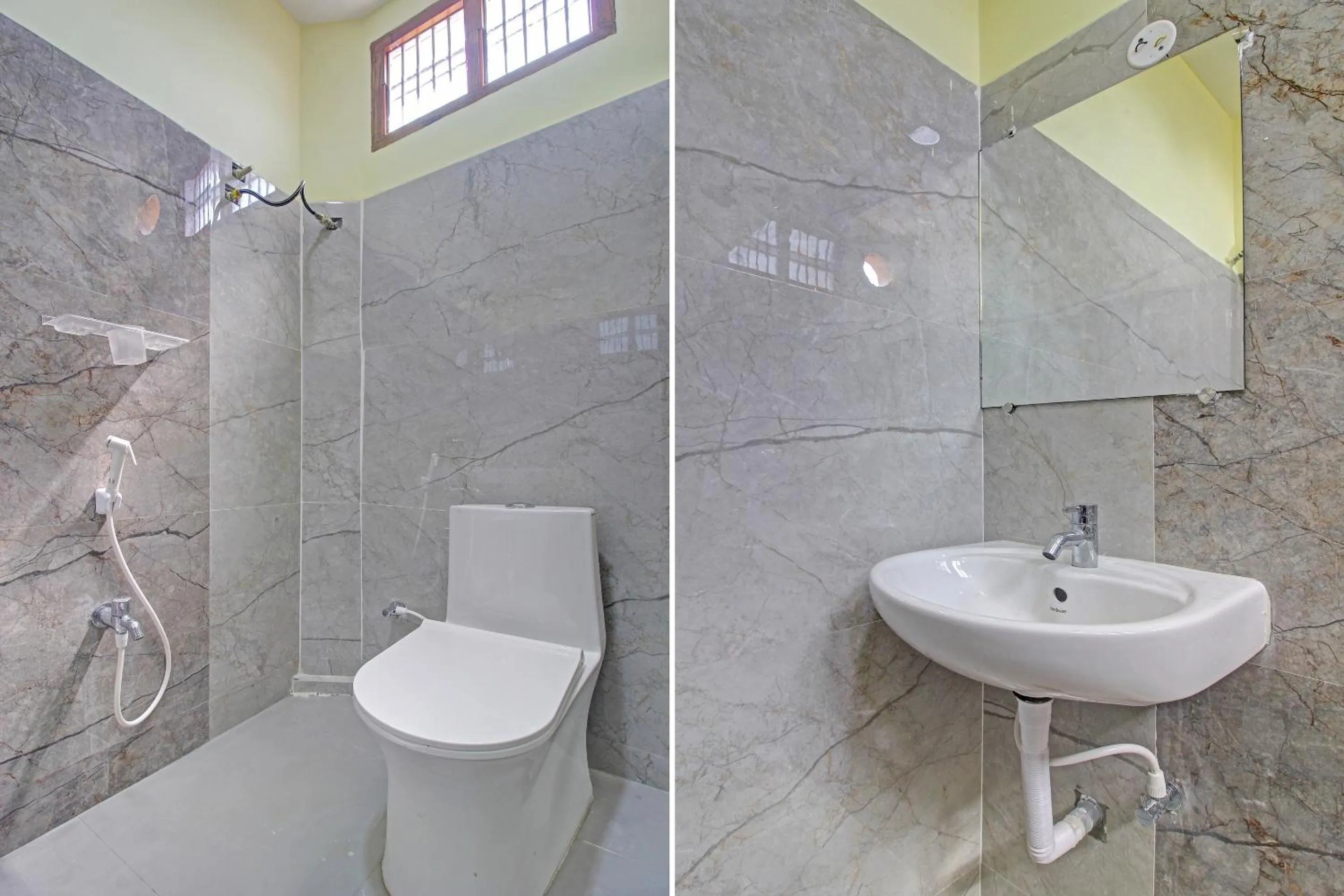 Bathroom in Super Hotel O Lakshmi Royal Inn