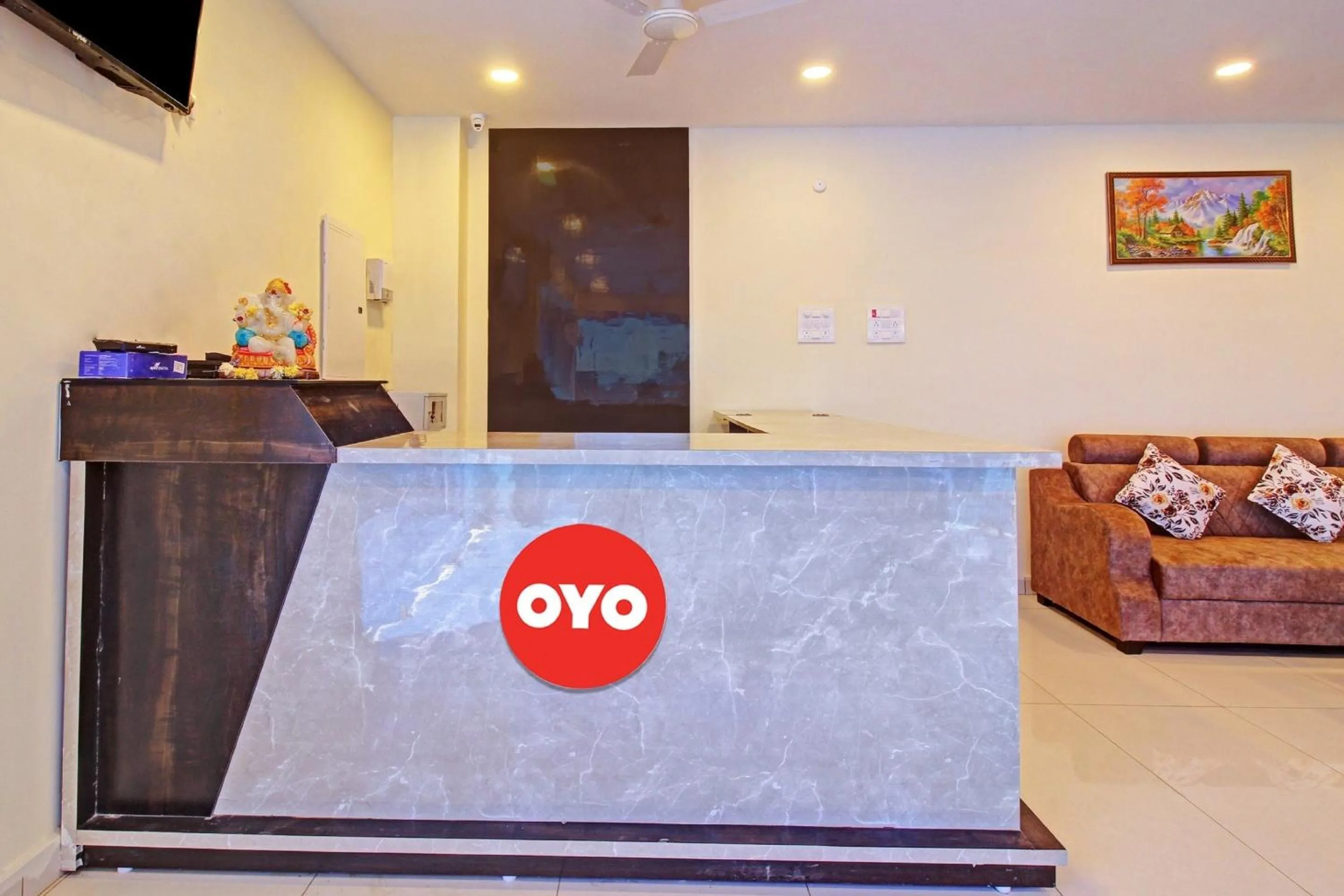 Lobby or reception in Super Hotel O Lakshmi Royal Inn