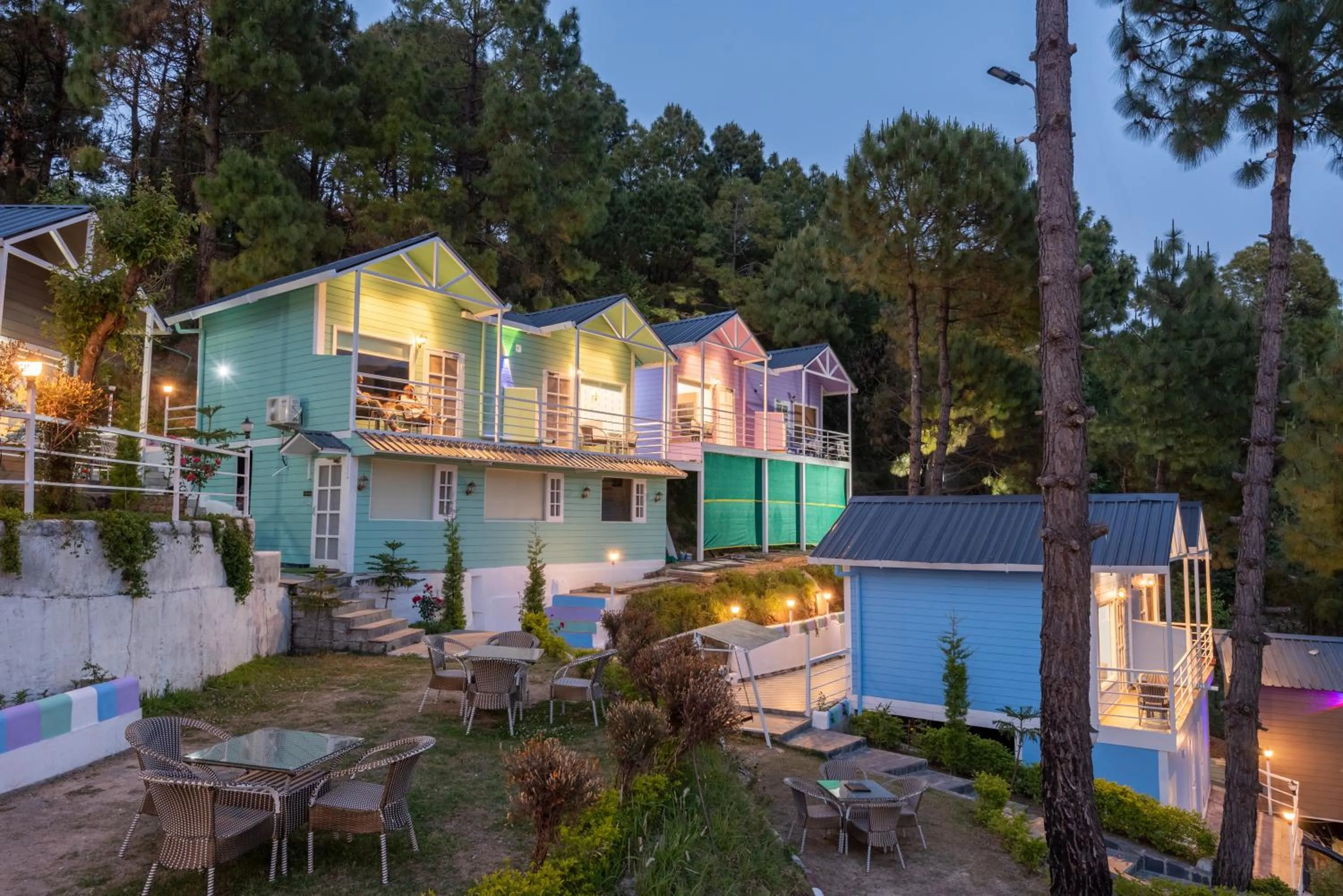 Night in DLS Nature Trinket Resort - Dalhousie with Swimming Pool