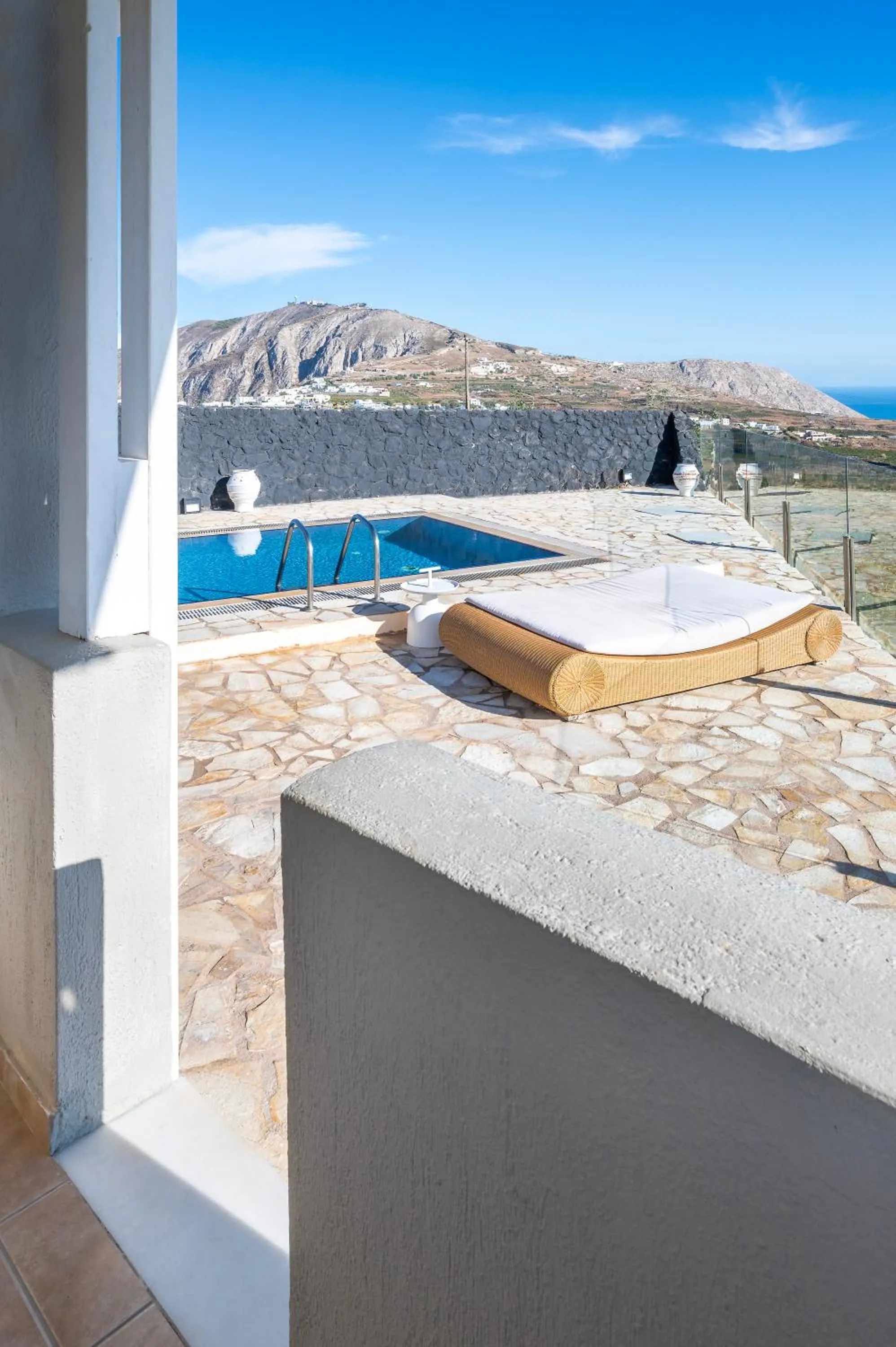 Pool view in Smy Santorini Suites & Villas