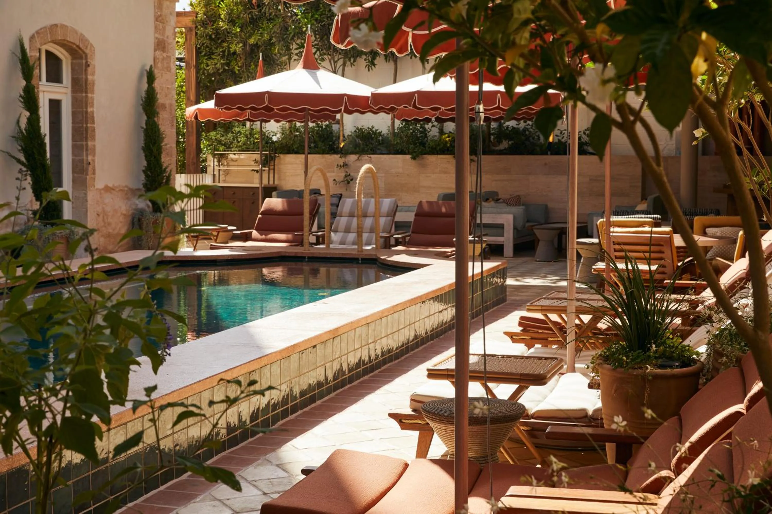 Swimming pool in Soho House Tel Aviv
