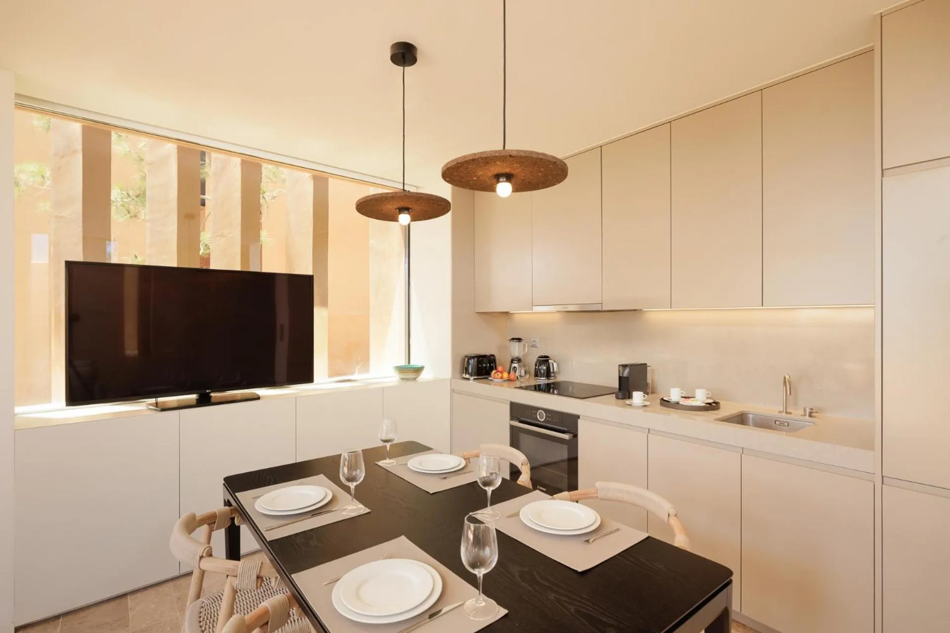 Kitchen or kitchenette in Palmares Signature Apartments