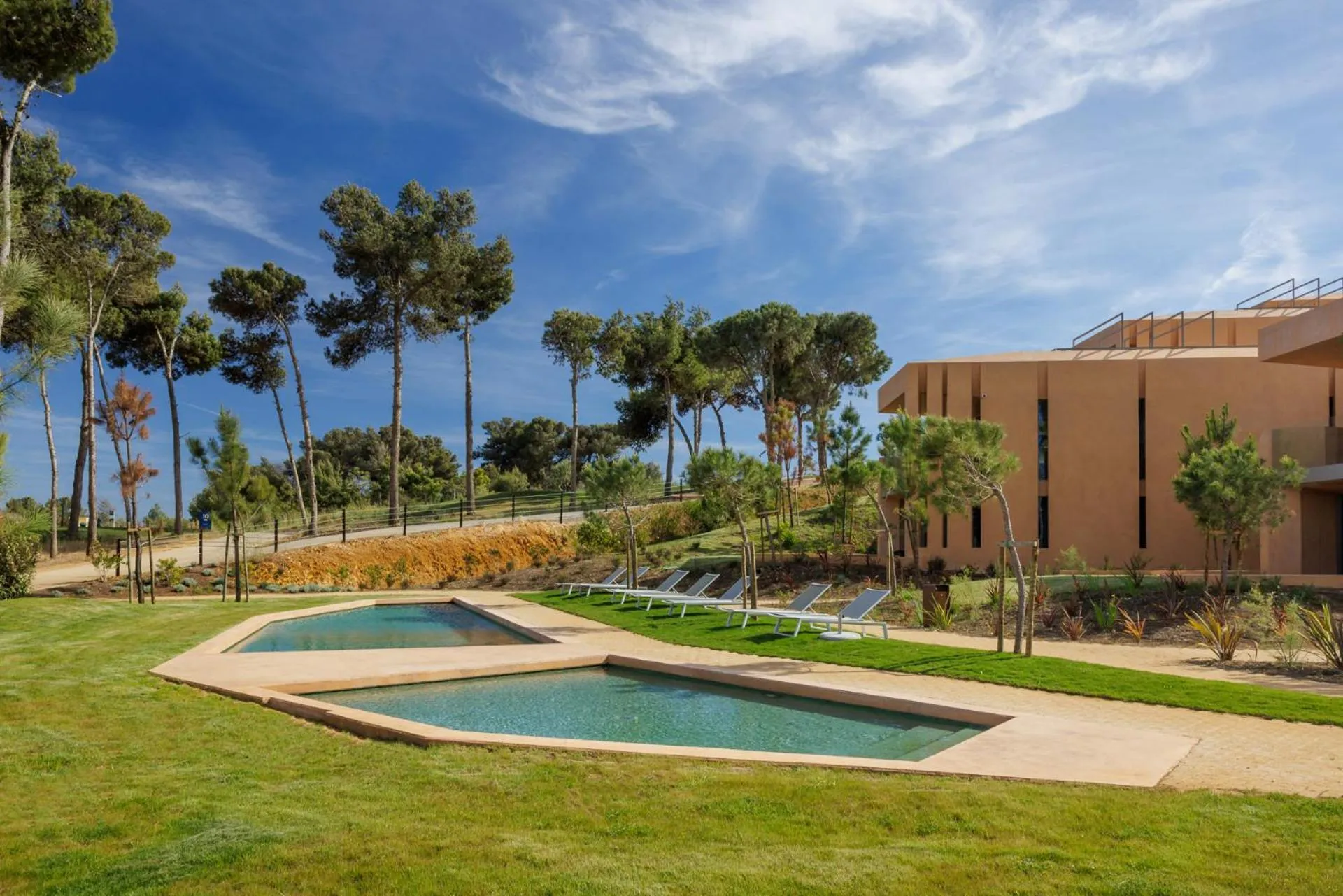 Garden view in Palmares Signature Apartments