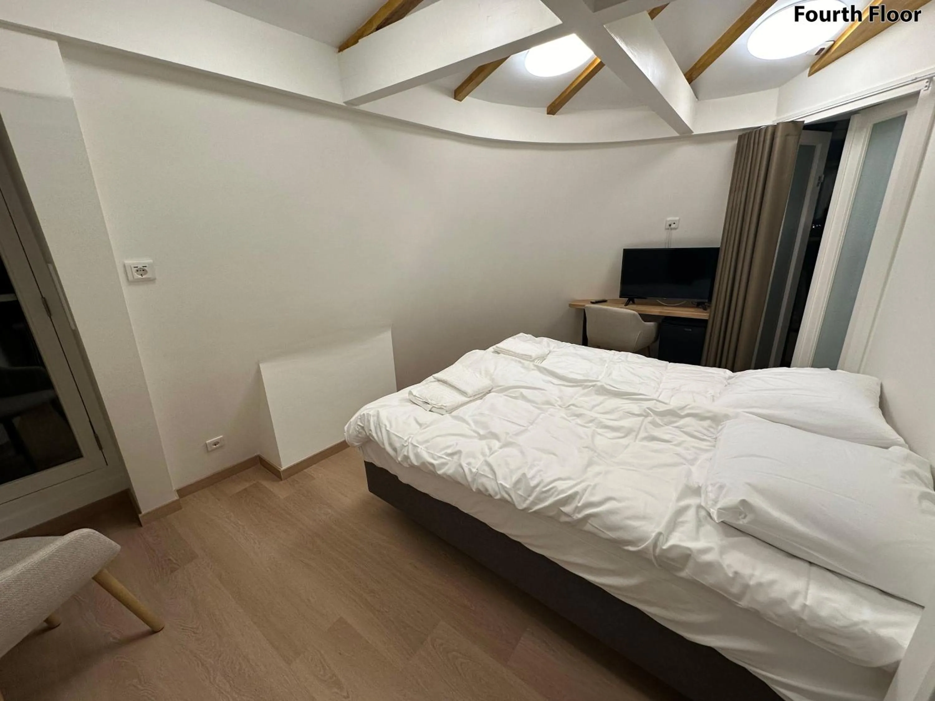 Bed in Voyagers Amsterdam