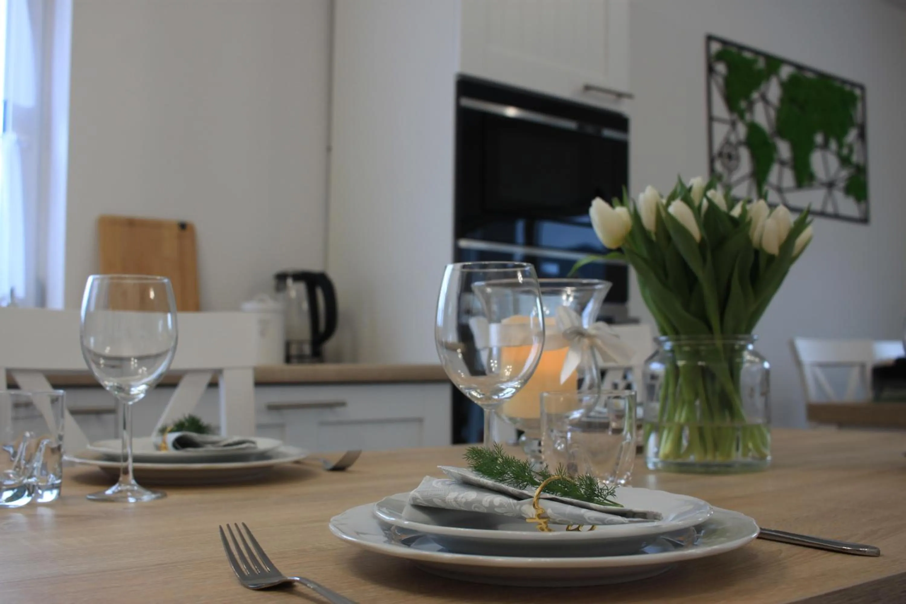 Kitchen or kitchenette in Diamentowa 7 Rent Home Konarzewo Poznań