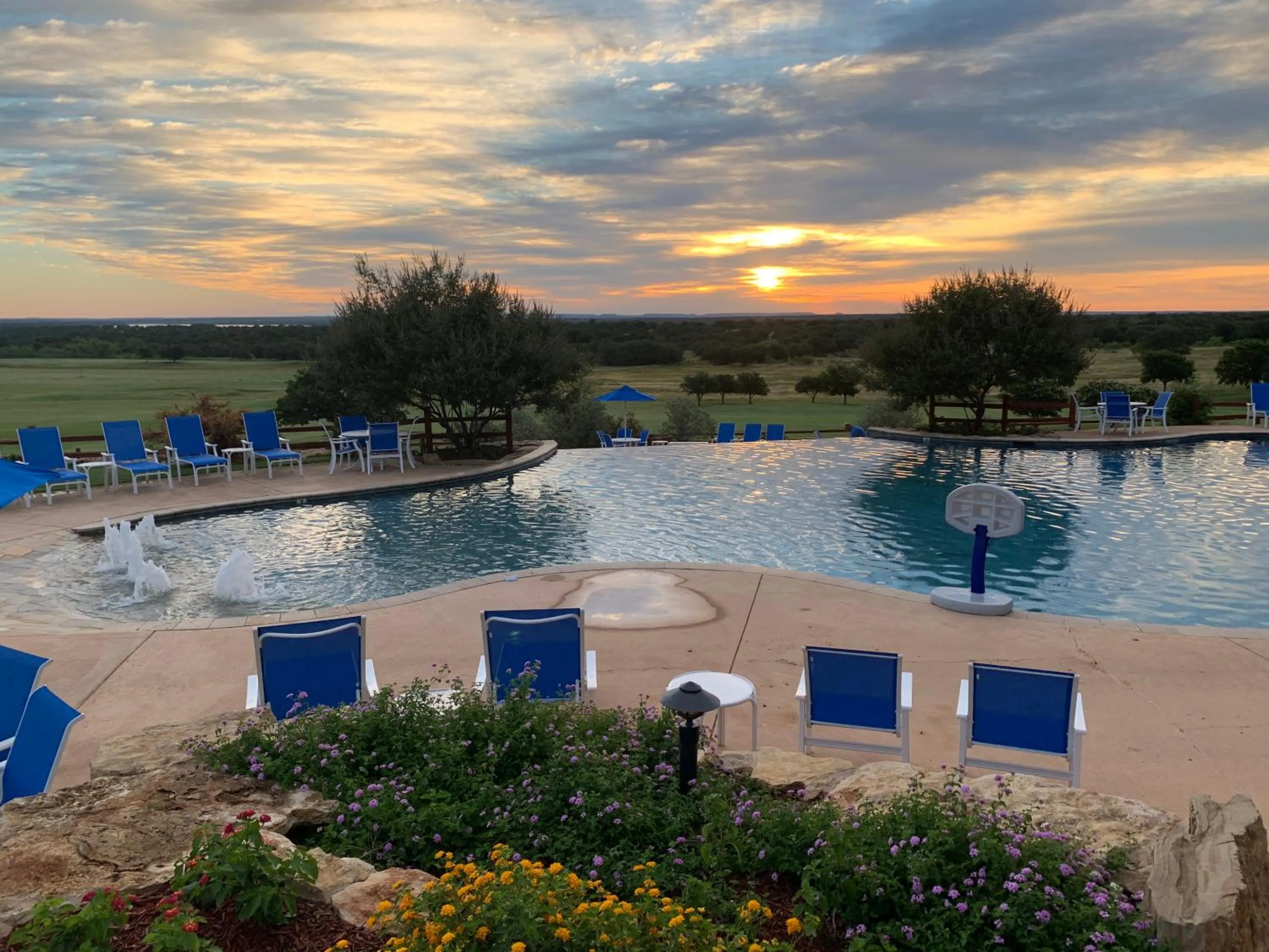 Pool view in The Hideout Golf Club & Resort
