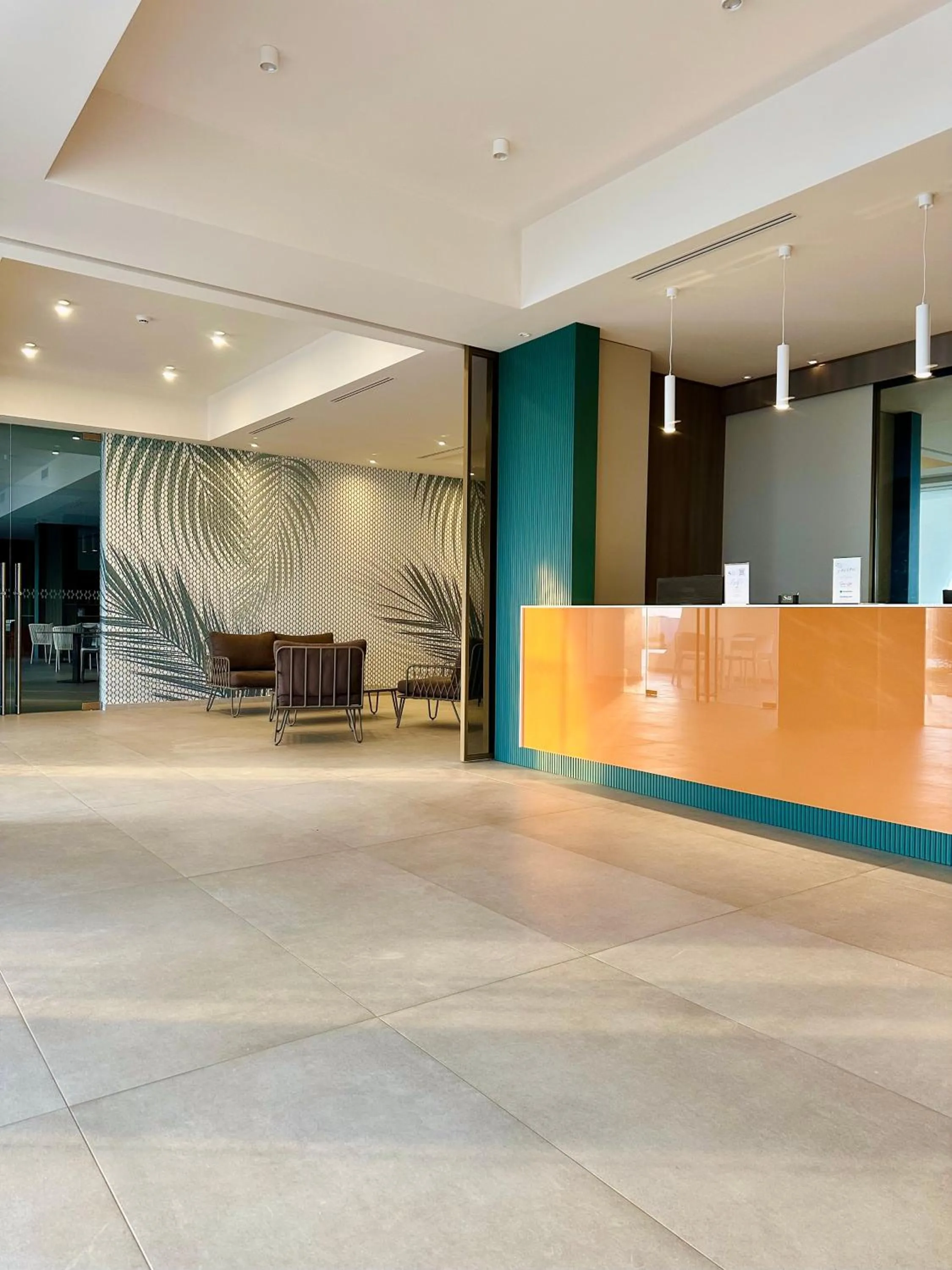 Lobby or reception in Sud Hotel Pulsano