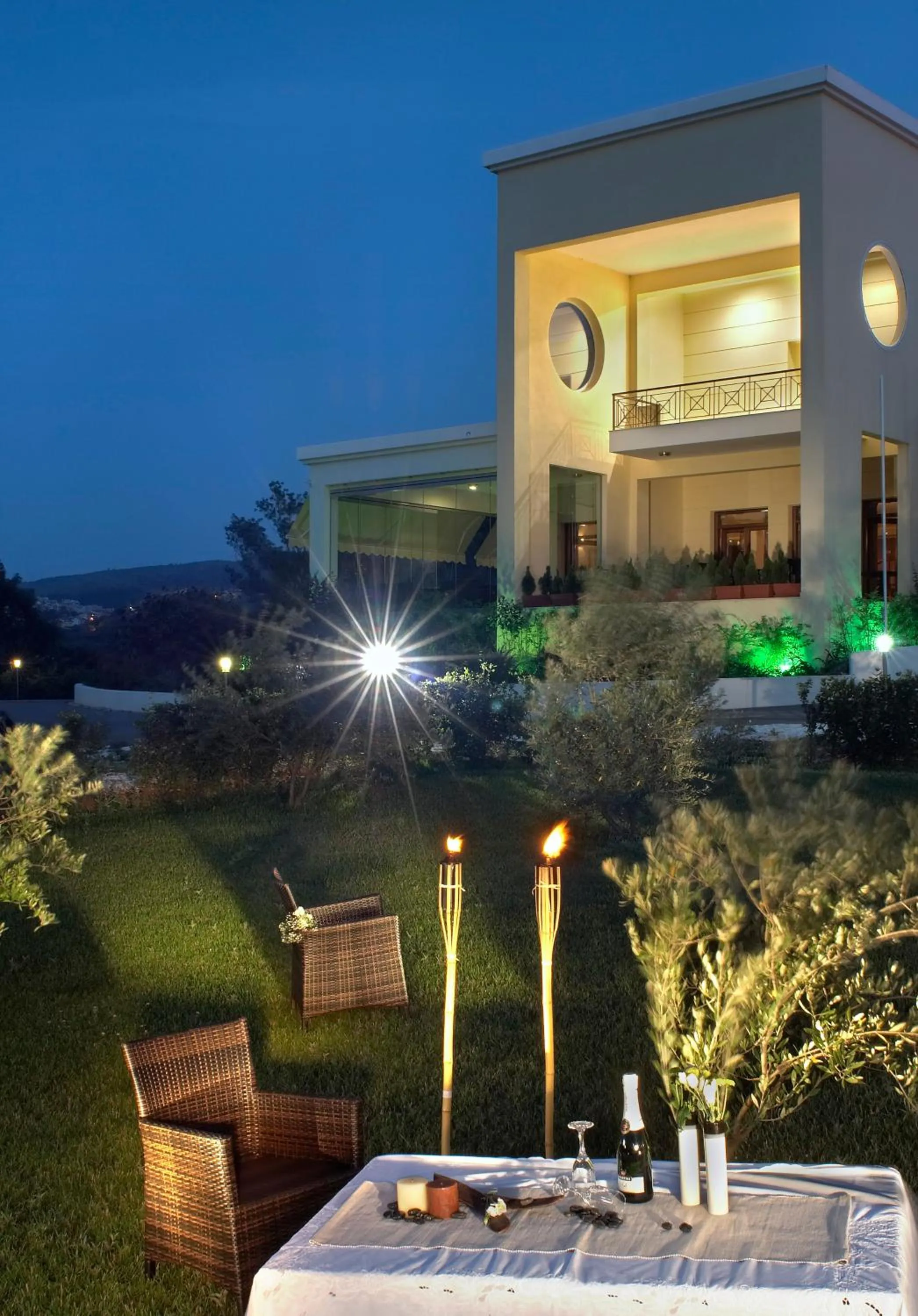 Property building in Byzantio Hotel