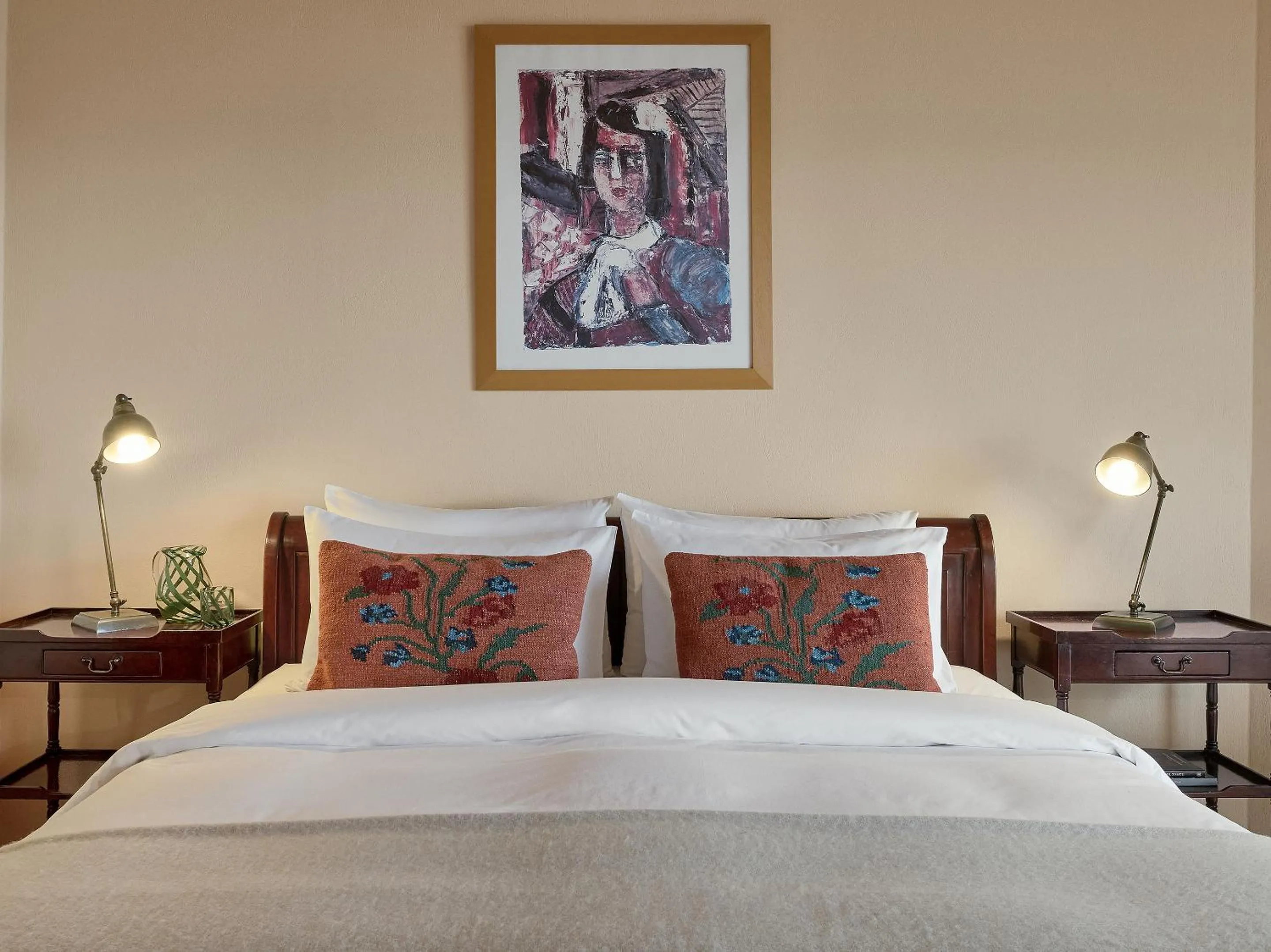 Bed in Grecotel Egnatia