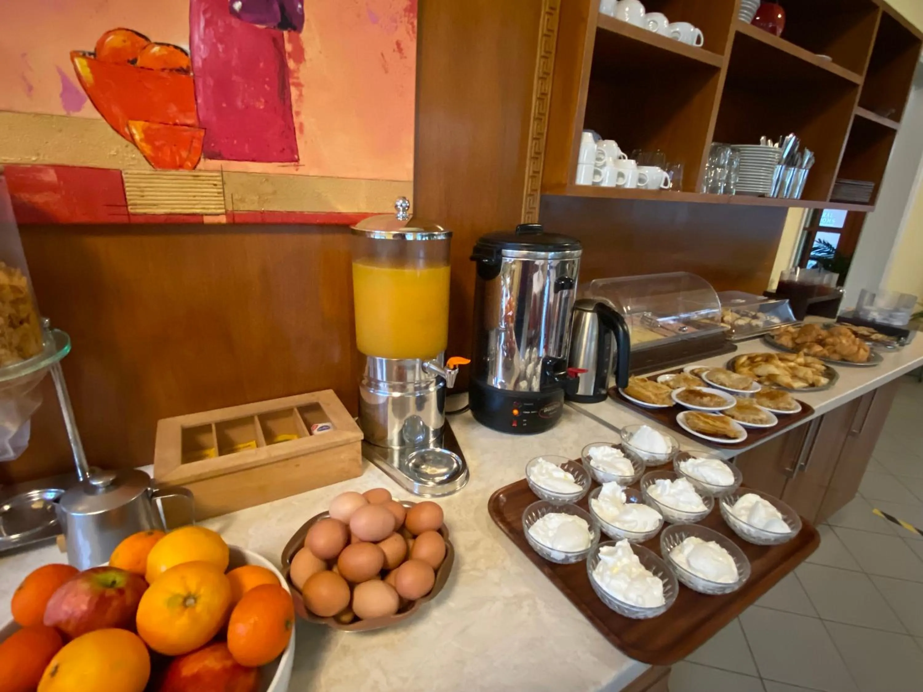 Breakfast in Hotel Kronio