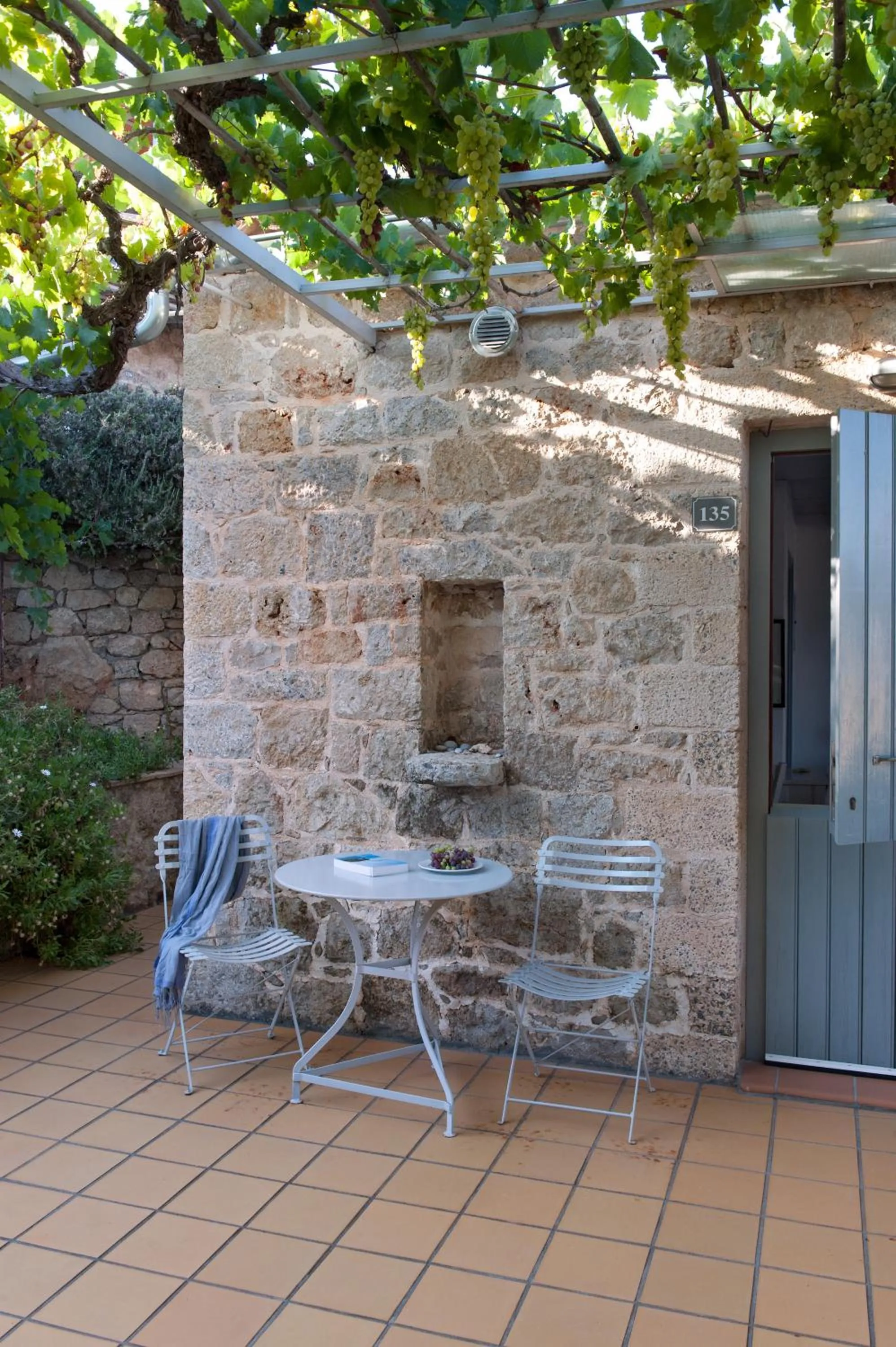 Balcony/Terrace in Notos Hotel Kardamili