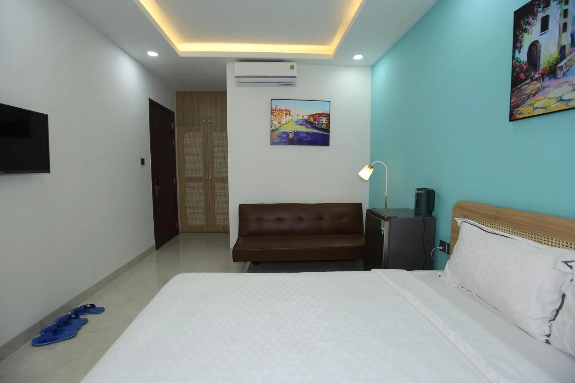Bed in Rova Hotel Sunset Town Phu Quoc