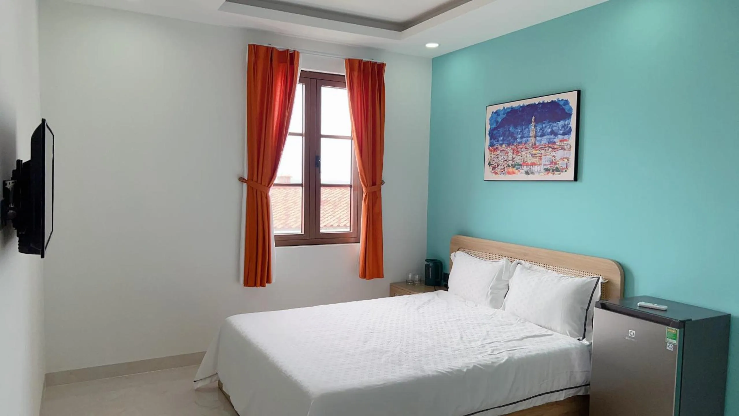 Bed in Rova Hotel Sunset Town Phu Quoc
