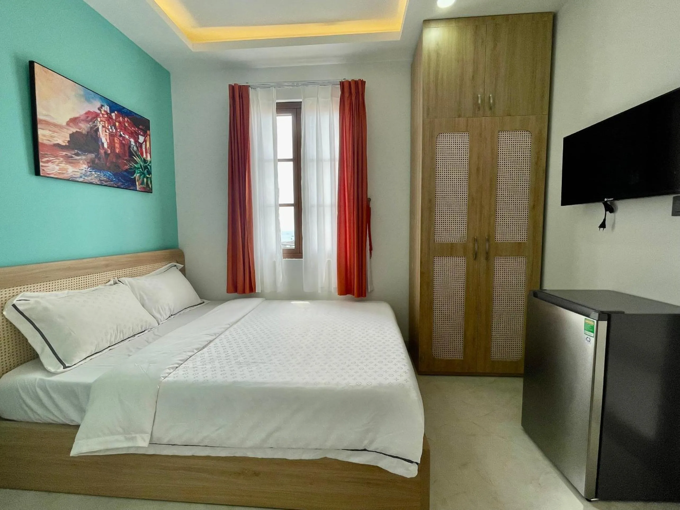 Bed in Rova Hotel Sunset Town Phu Quoc
