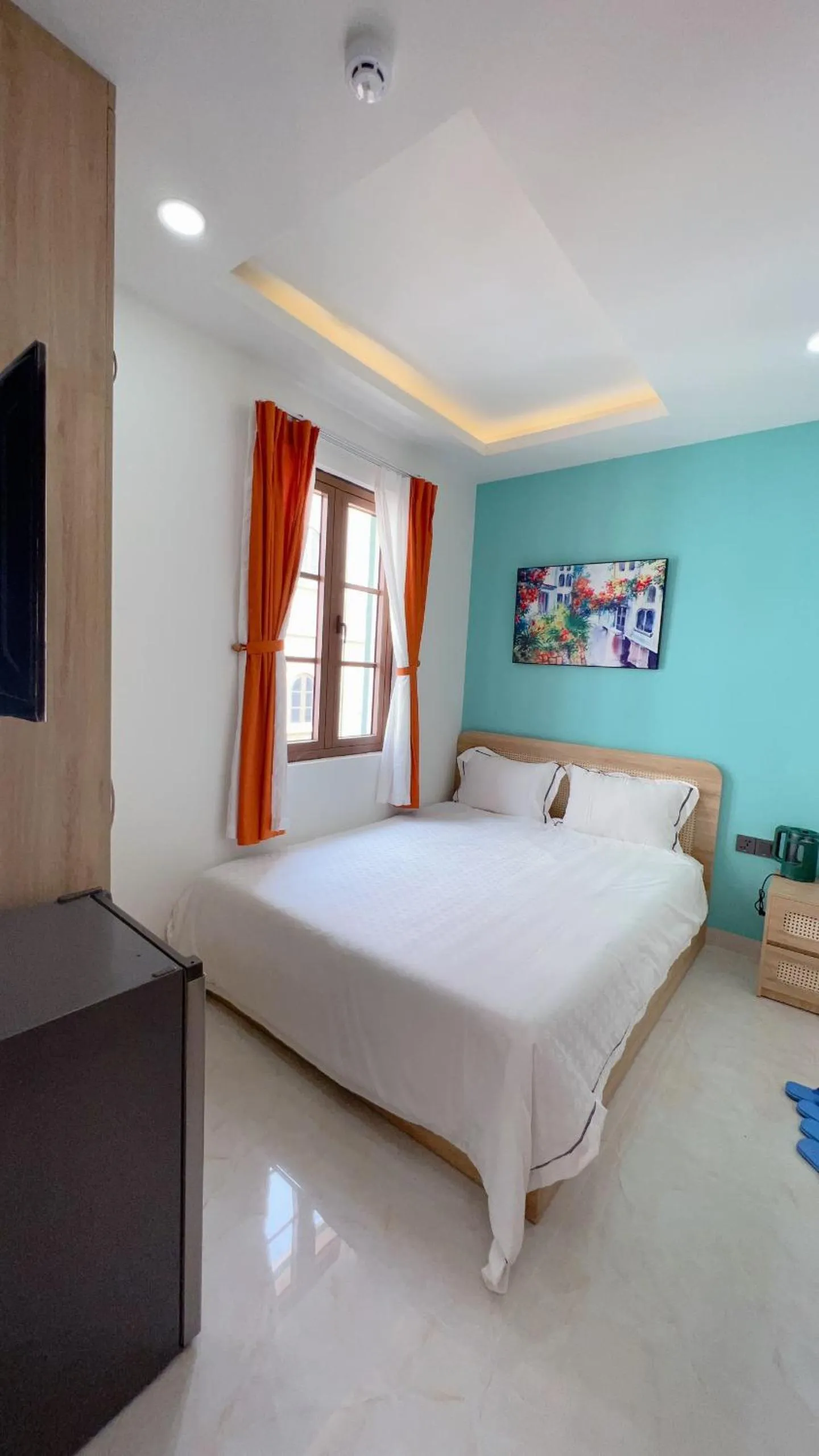 Bed in Rova Hotel Sunset Town Phu Quoc