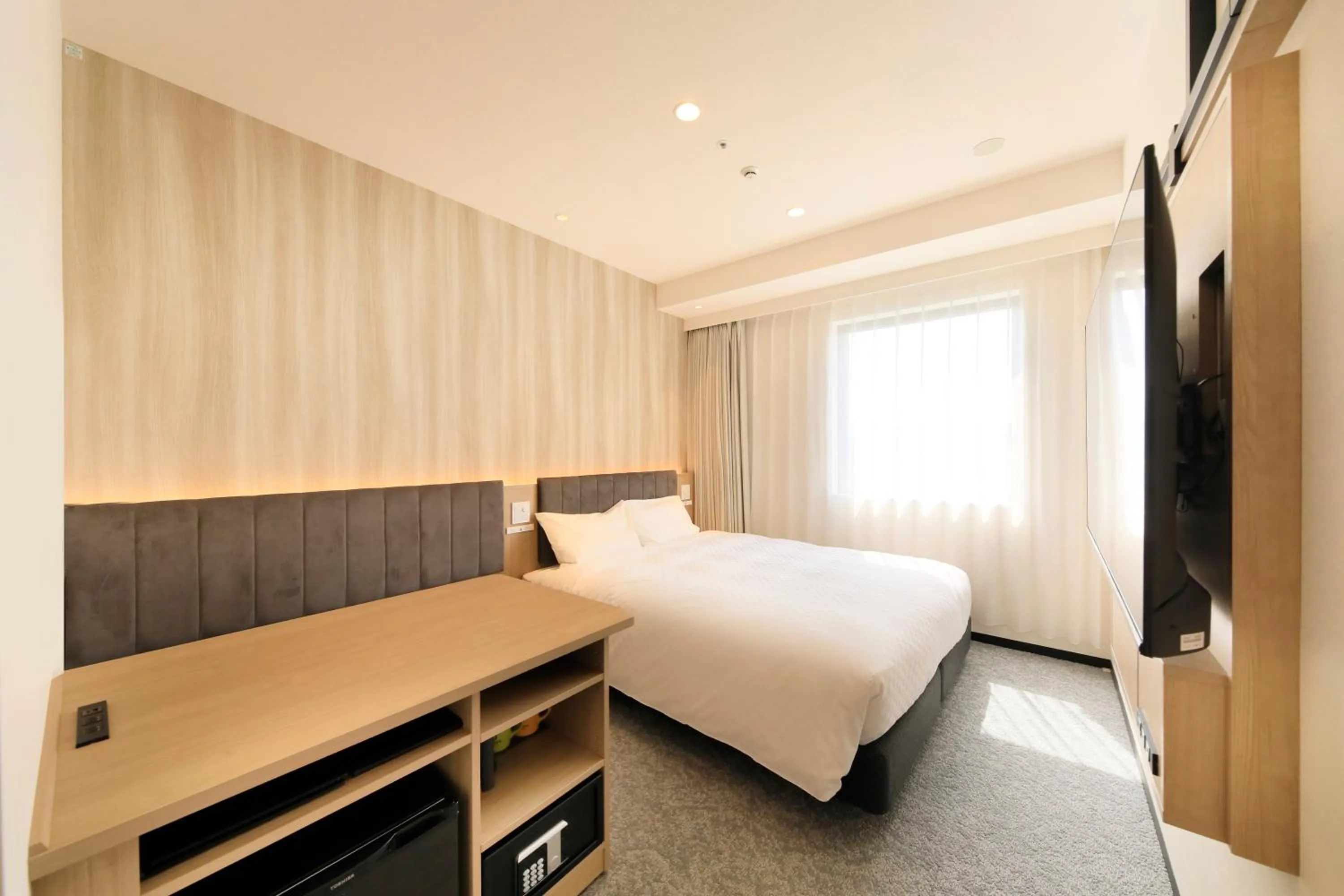 Photo of the whole room, Bed in Via Inn Prime Sapporo Odori