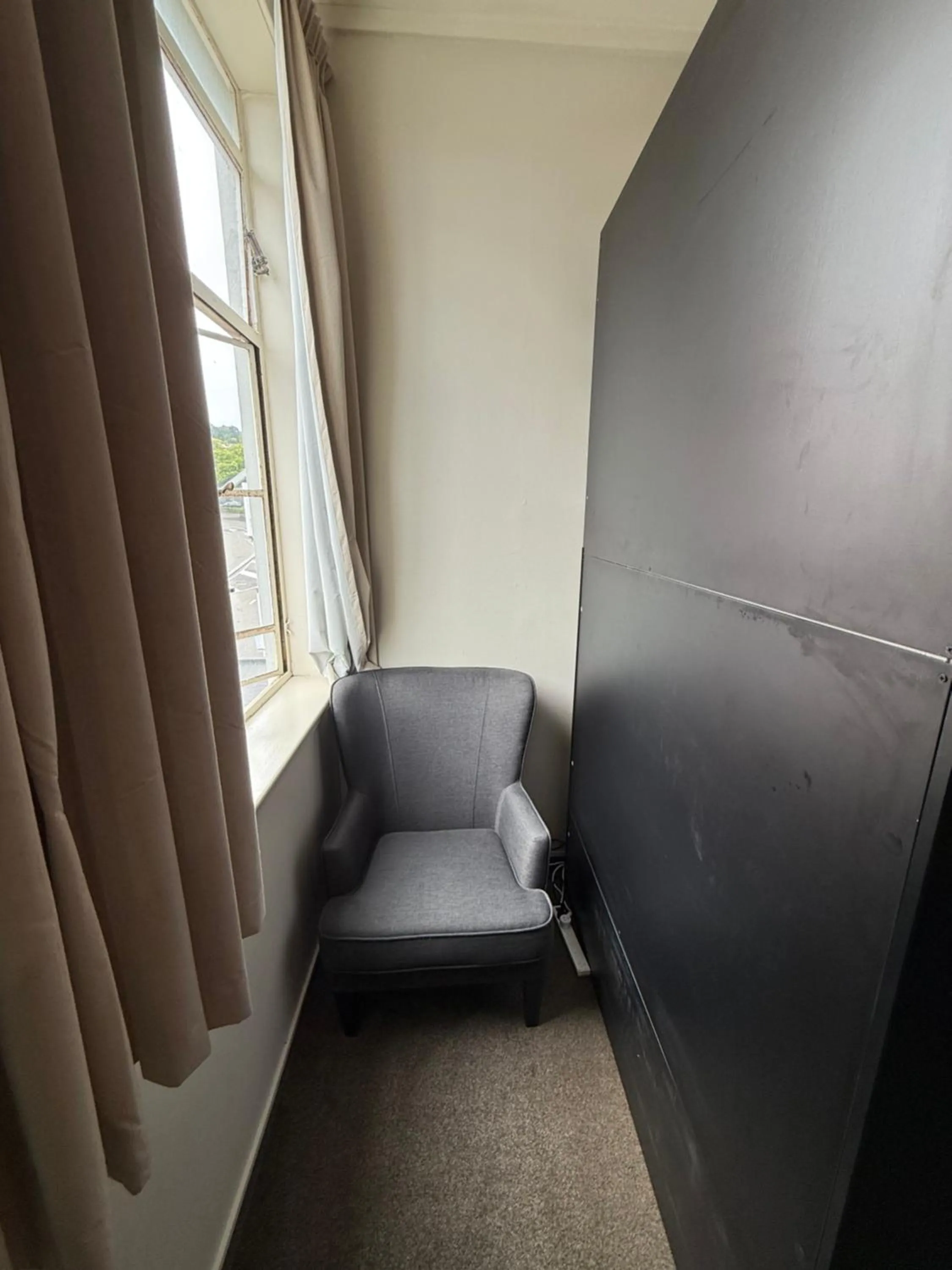 Seating area in UpTown Backpackers