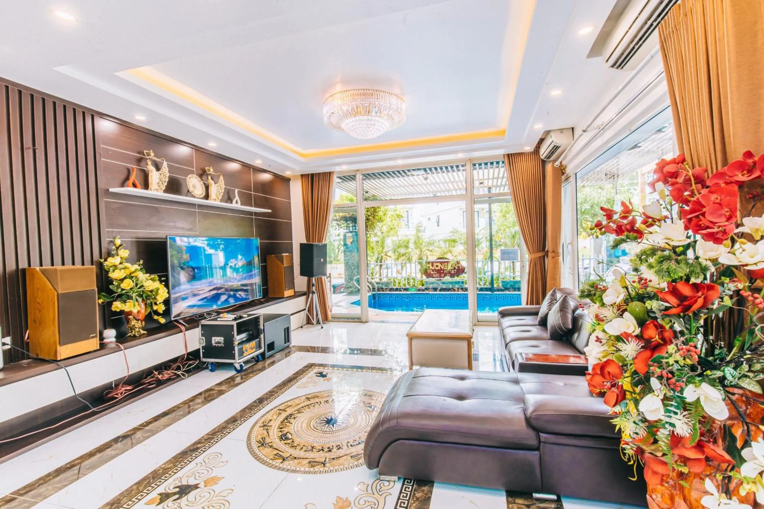 Communal lounge/ TV room in Villa FLC Sầm Sơn Ngọc Trai - Ngay Gần Biển