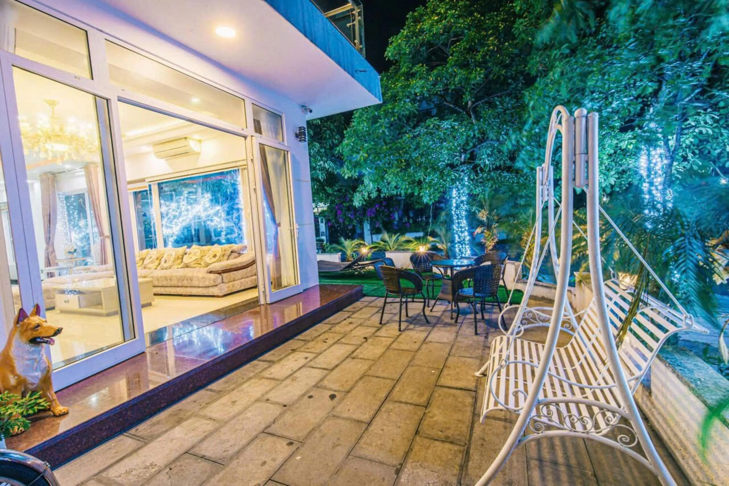 Patio in Villa FLC Sầm Sơn Ngọc Trai - Ngay Gần Biển