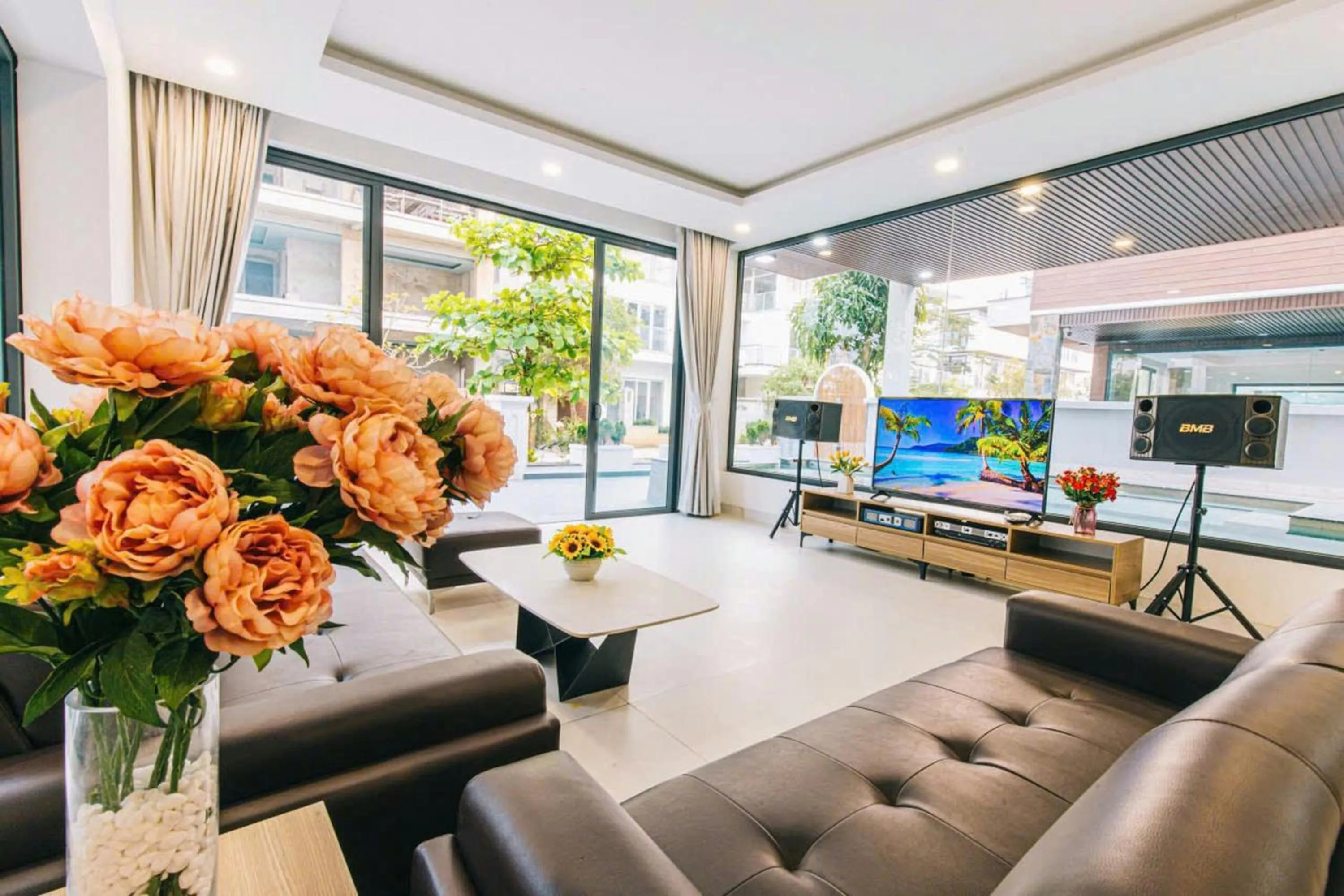 Communal lounge/ TV room in Villa FLC Sầm Sơn Ngọc Trai - Ngay Gần Biển