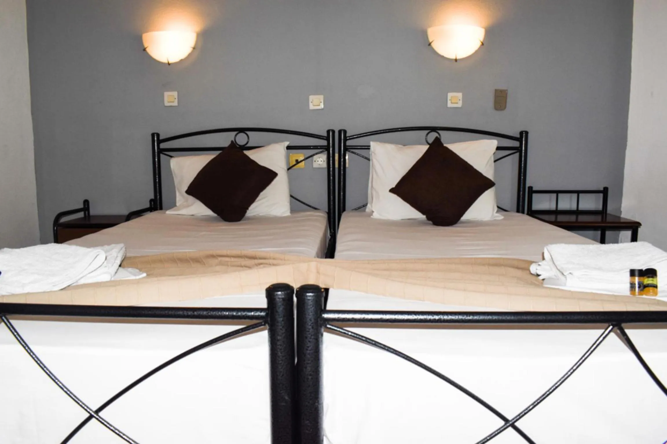 Bed in White Palace Studios