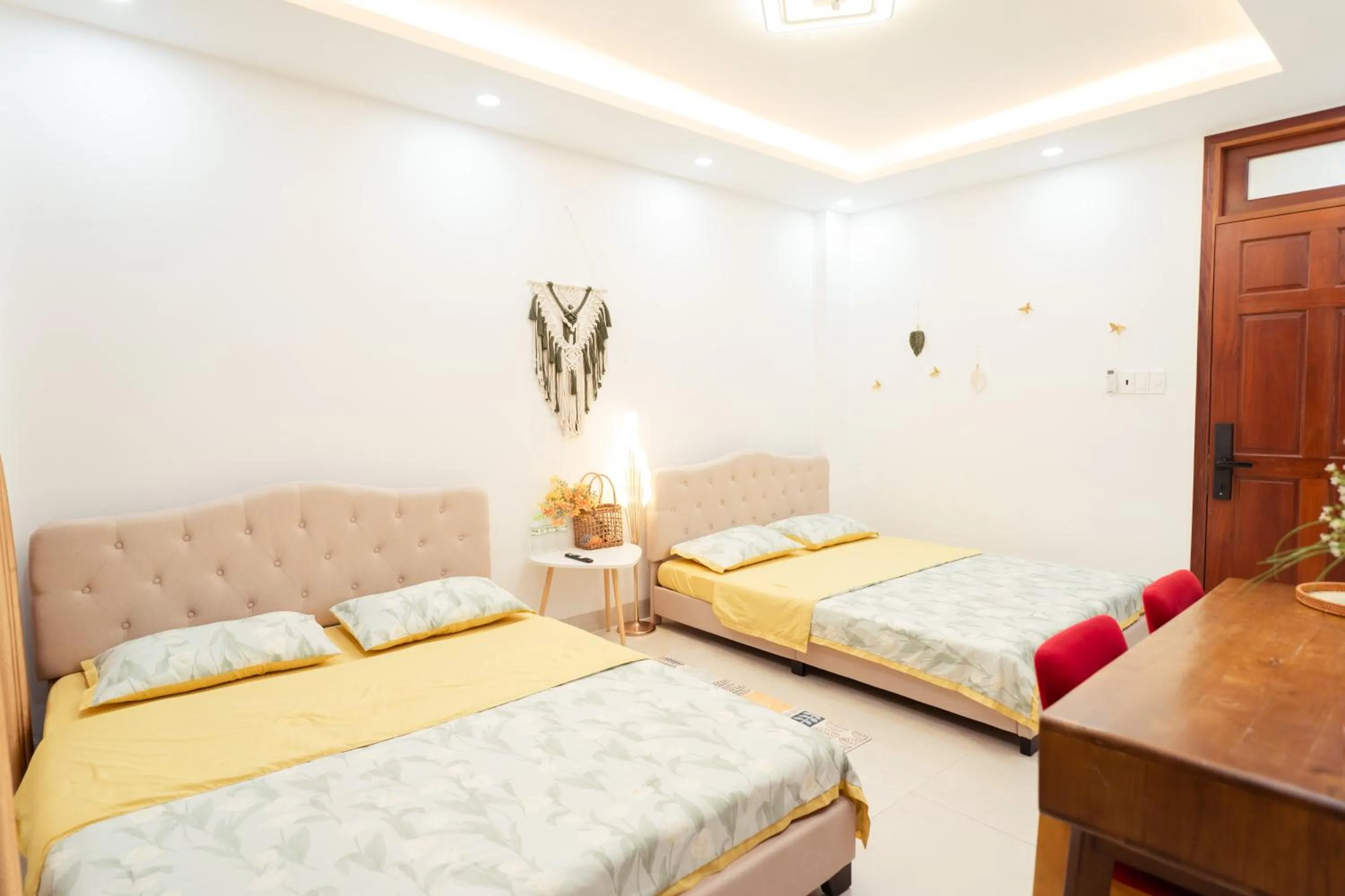 Bedroom, Bed in The Sophia Apartment - Thao Dien Central