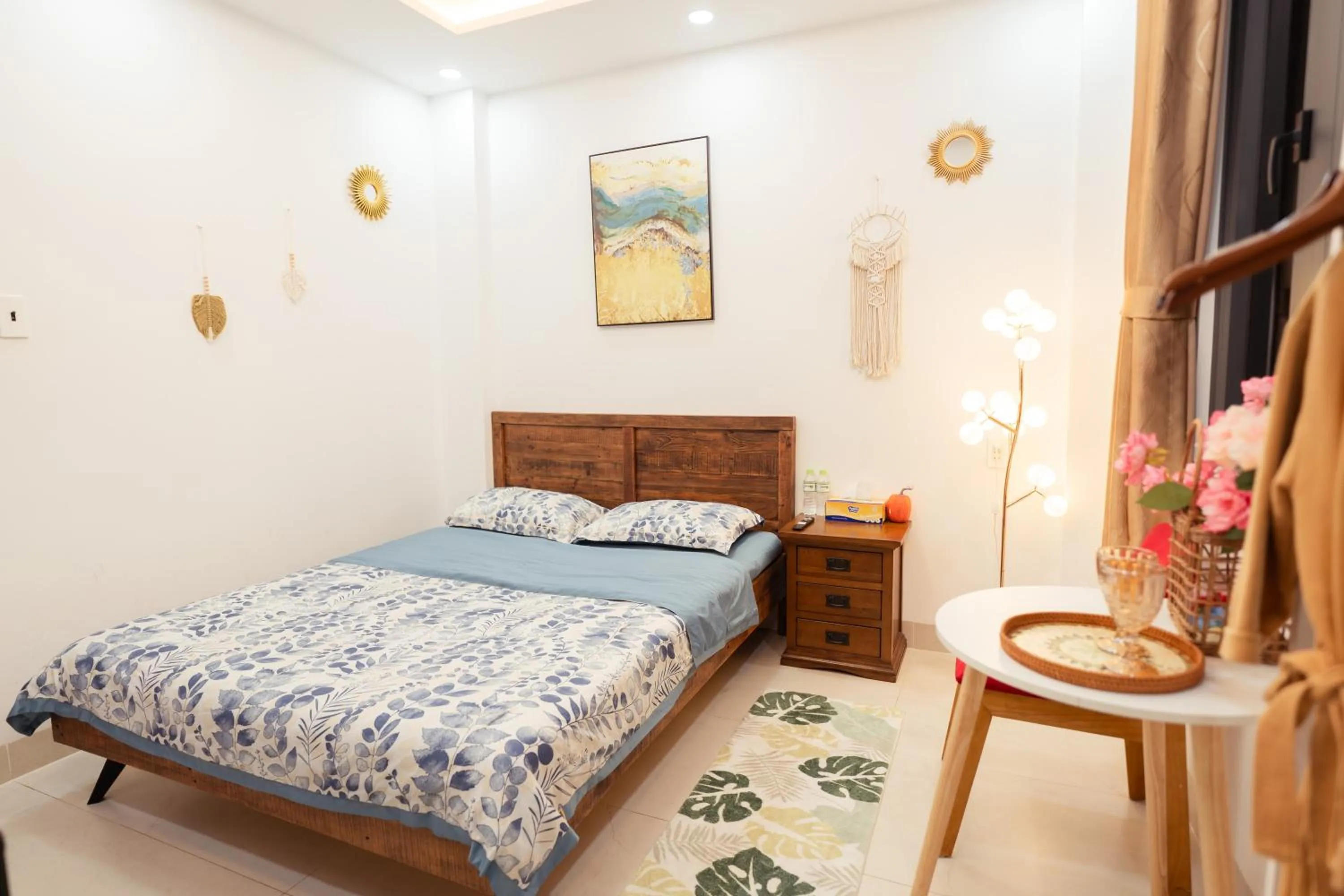 Bed in The Sophia Apartment - Thao Dien Central