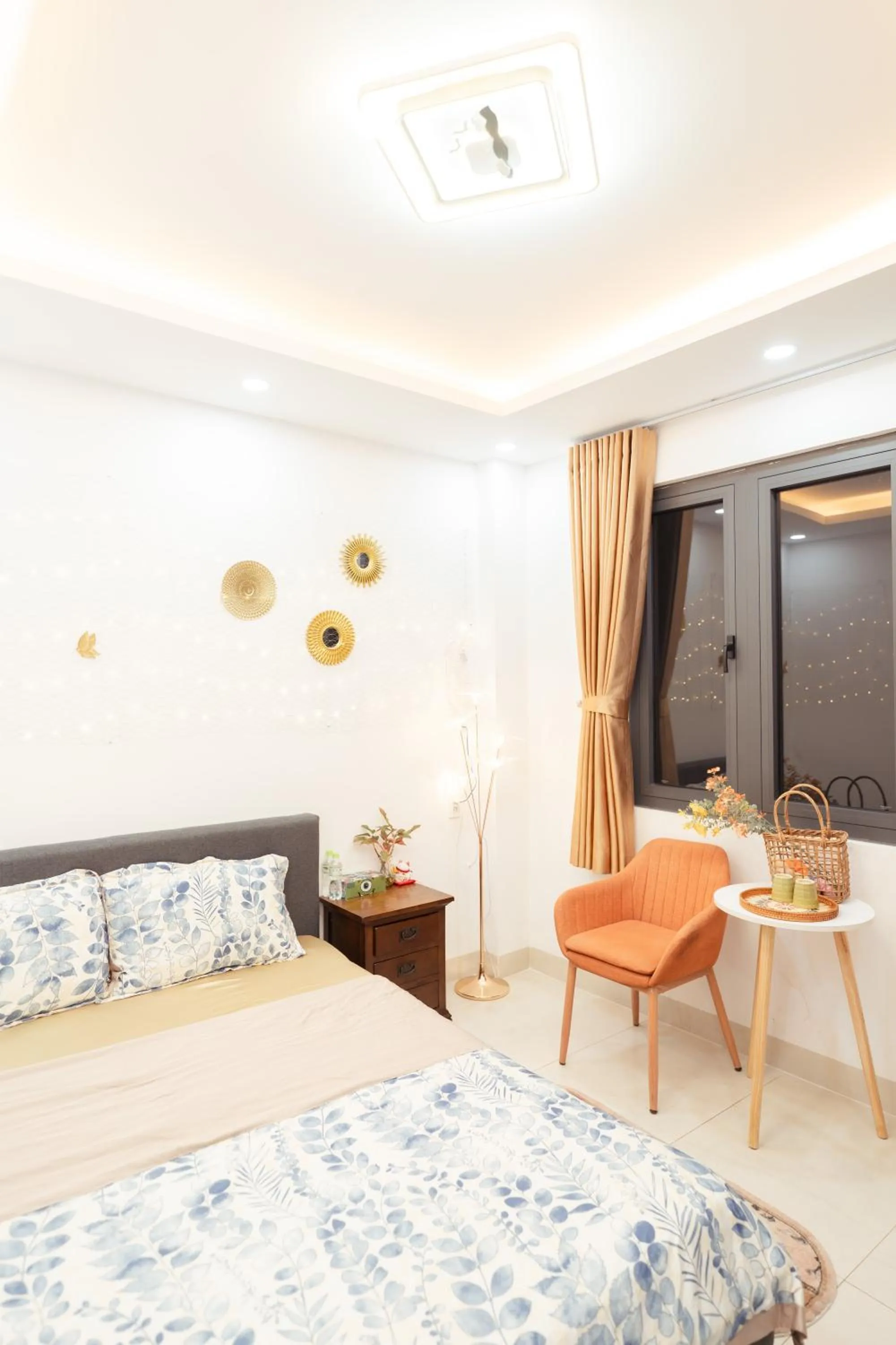 Bed in The Sophia Apartment - Thao Dien Central