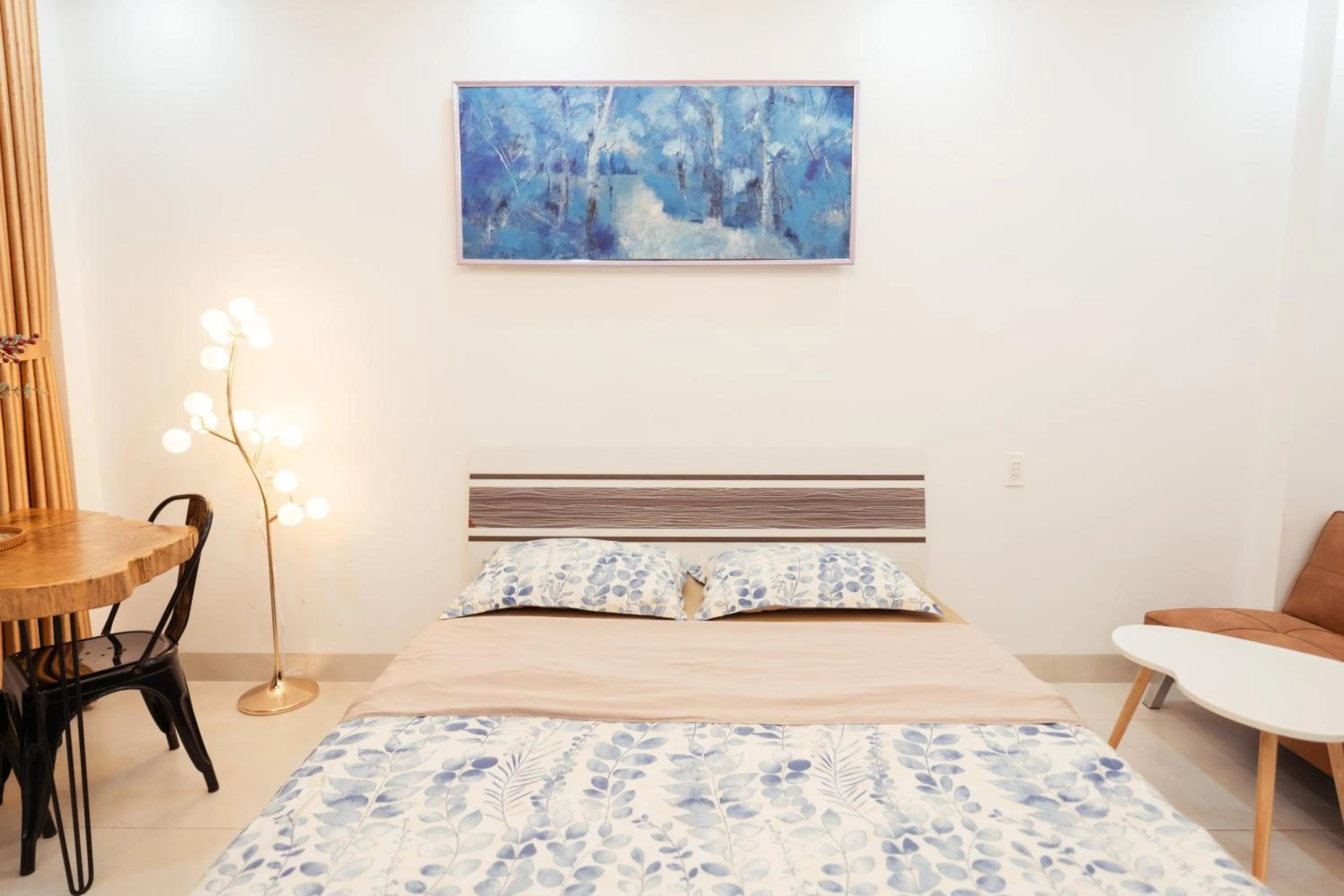 Bed in The Sophia Apartment - Thao Dien Central