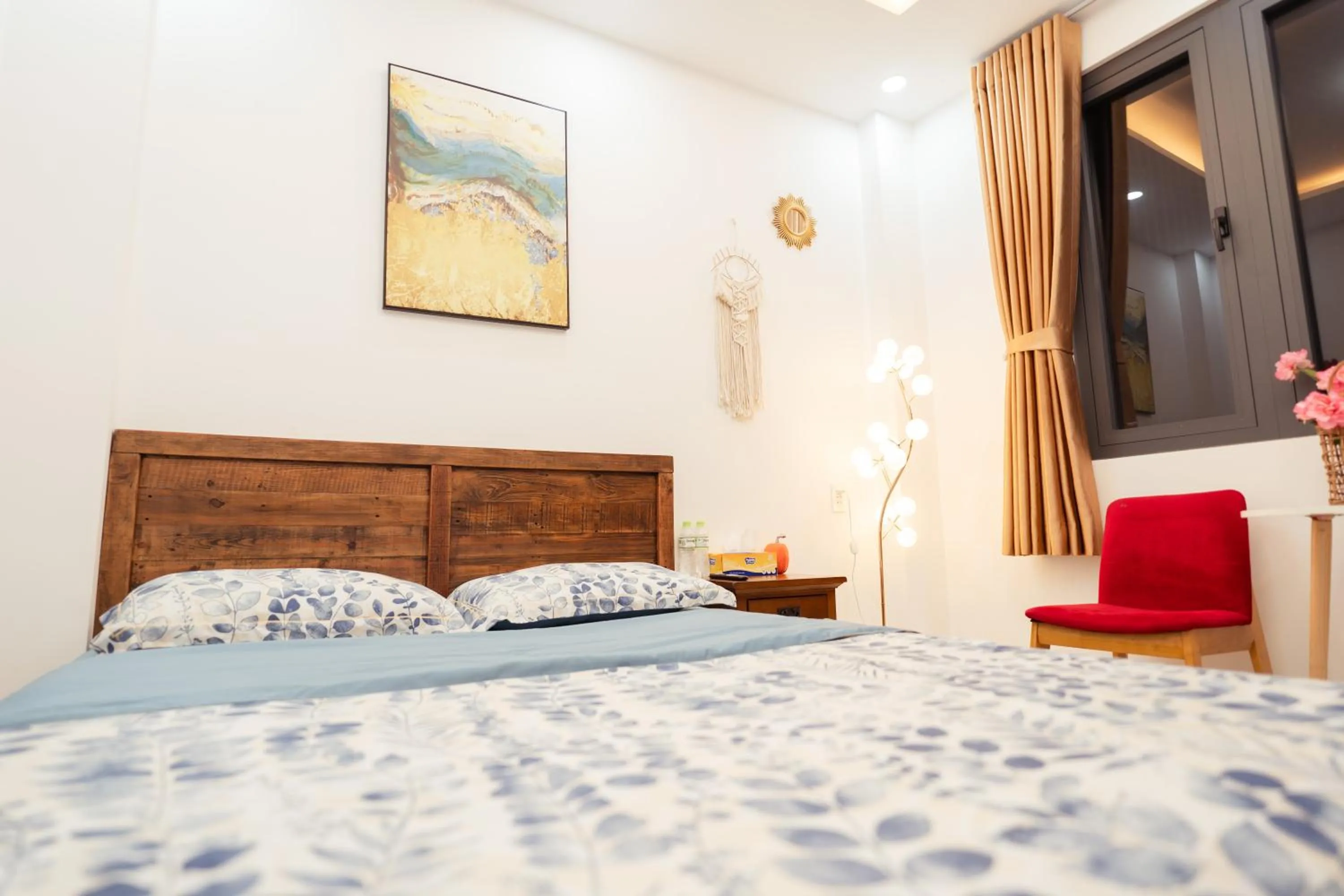 Bed in The Sophia Apartment - Thao Dien Central