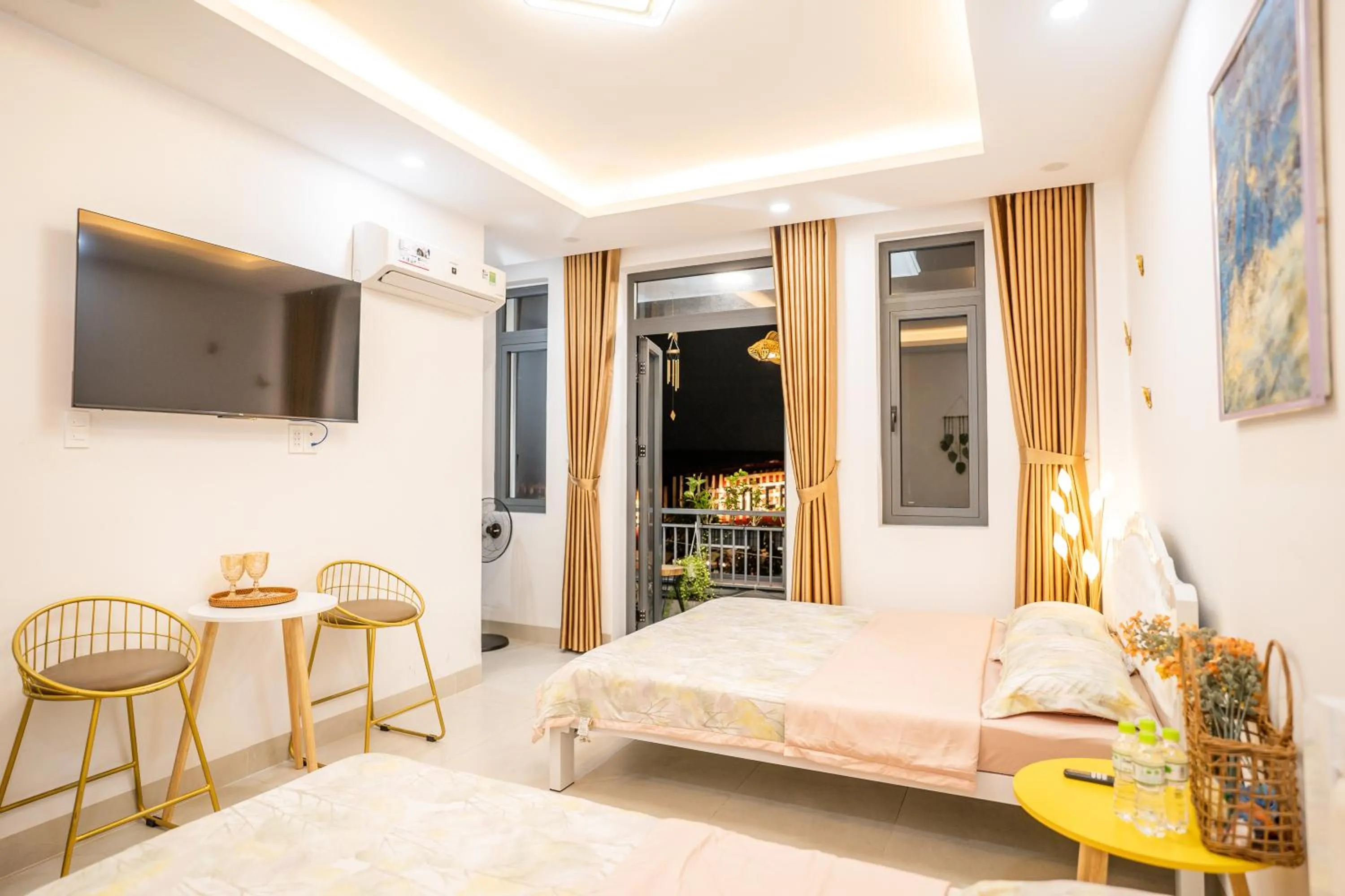 Bed in The Sophia Apartment - Thao Dien Central