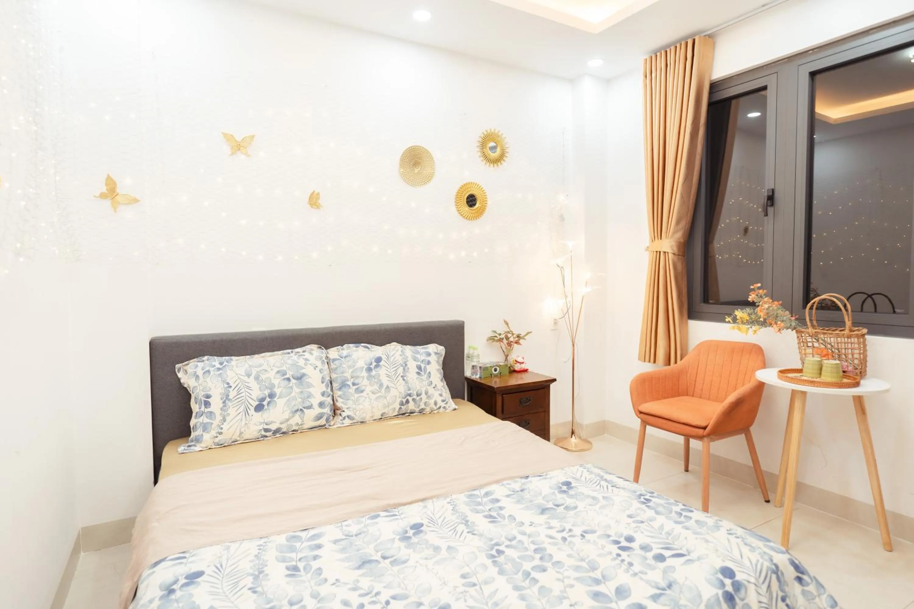 Bed in The Sophia Apartment - Thao Dien Central