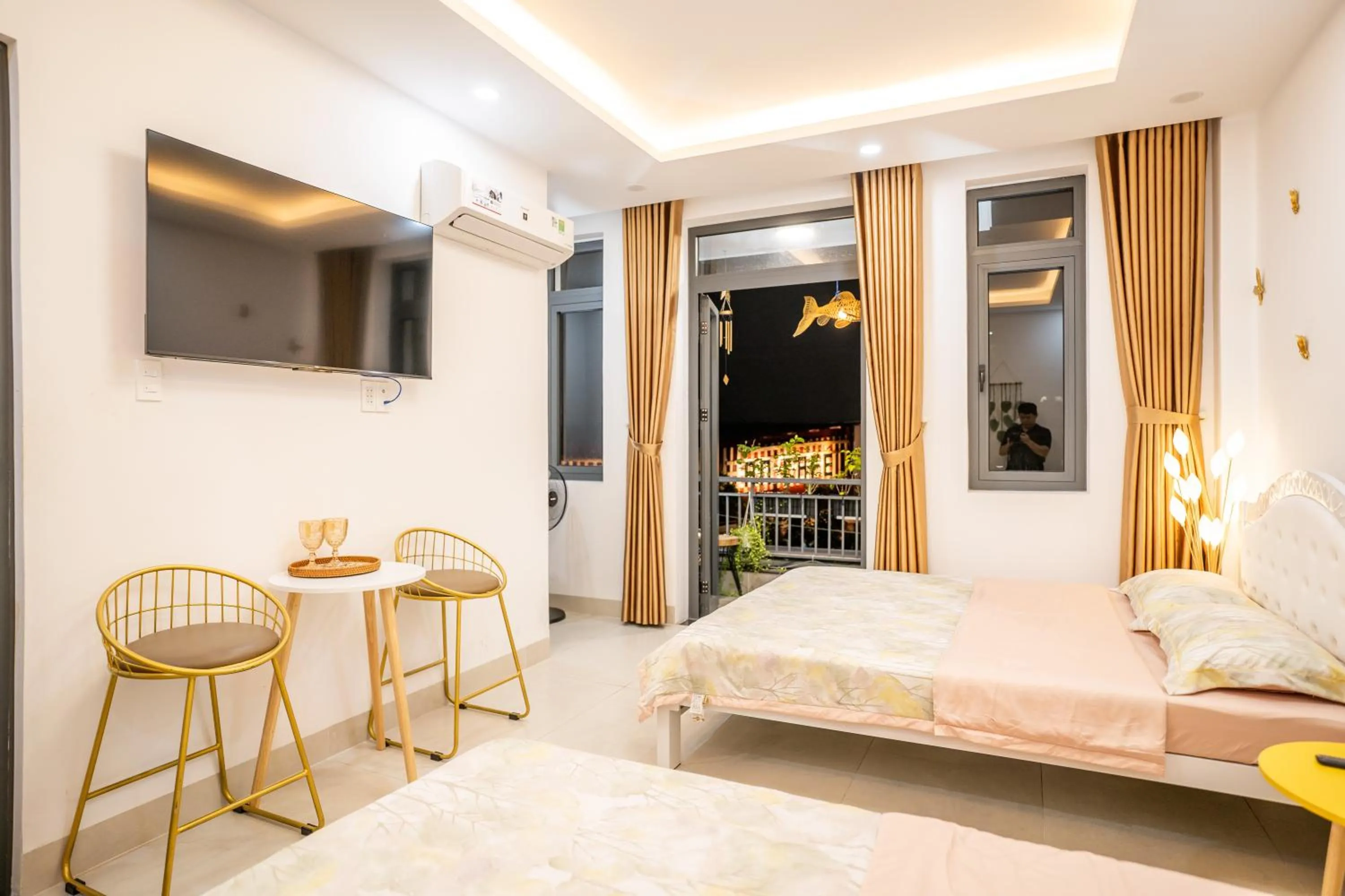 Bed in The Sophia Apartment - Thao Dien Central