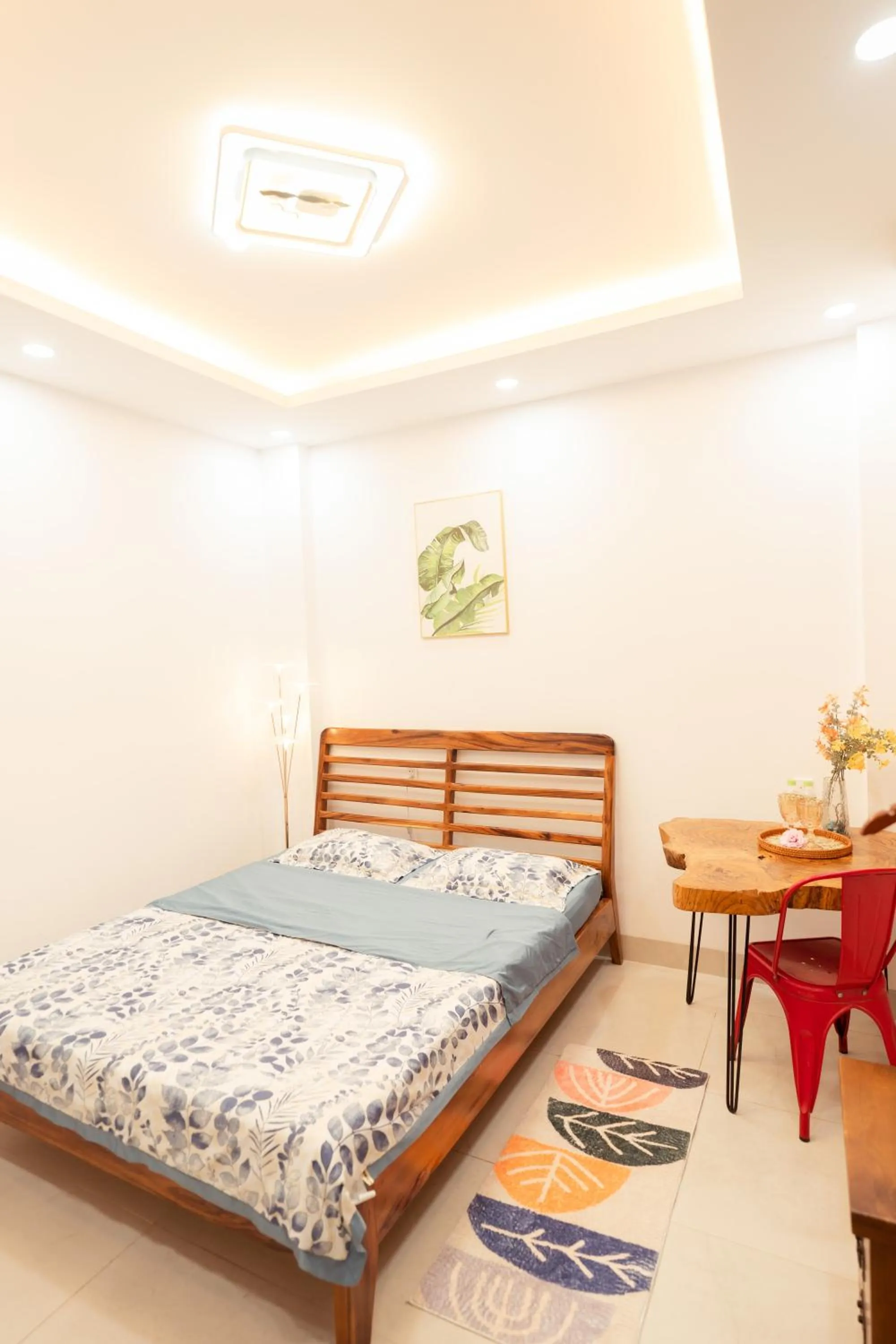 Bedroom, Bed in The Sophia Apartment - Thao Dien Central