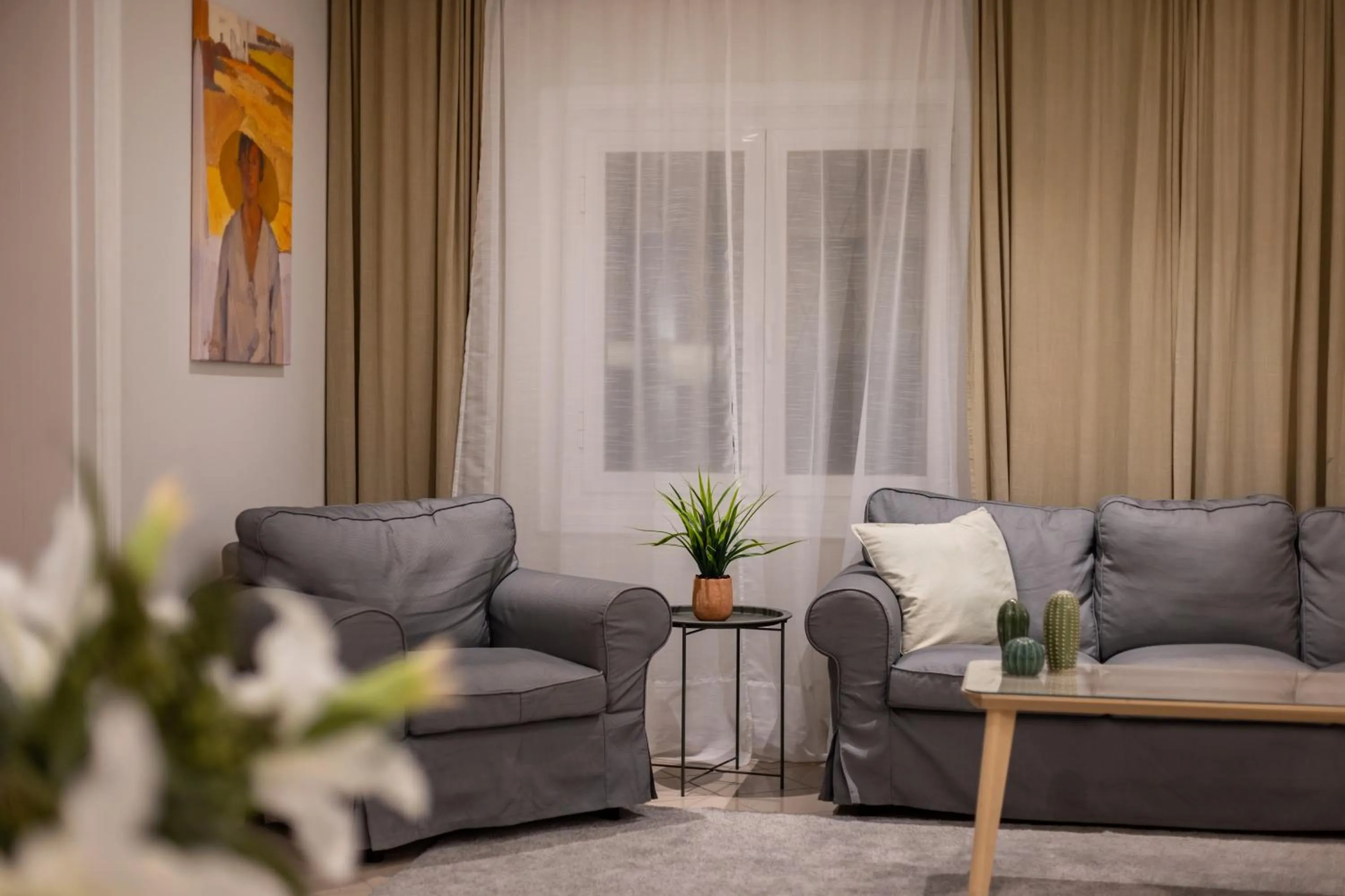 Living room in Hotel Bretagne