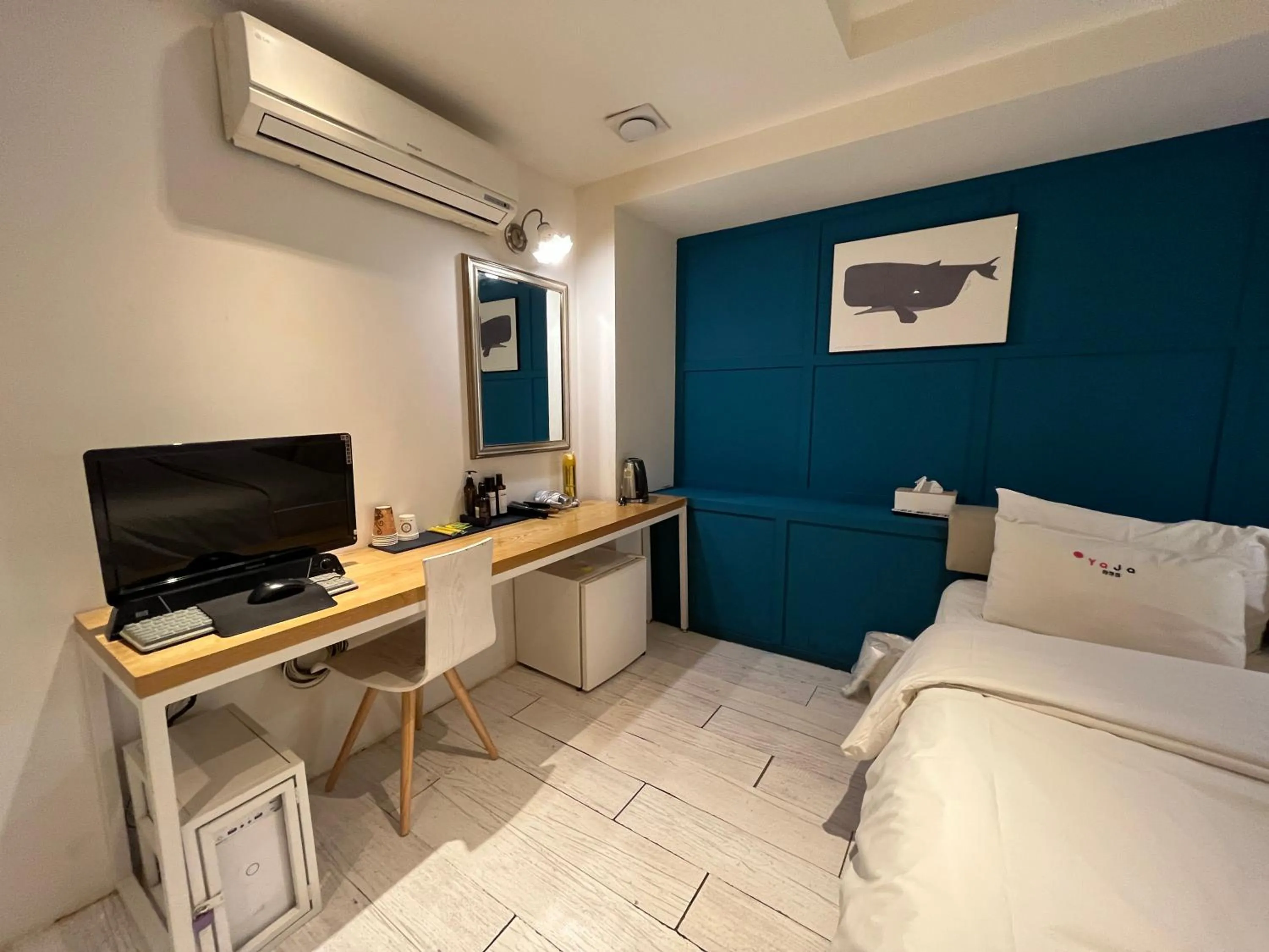 Bed in Hotel Yaja Hwajeong Station