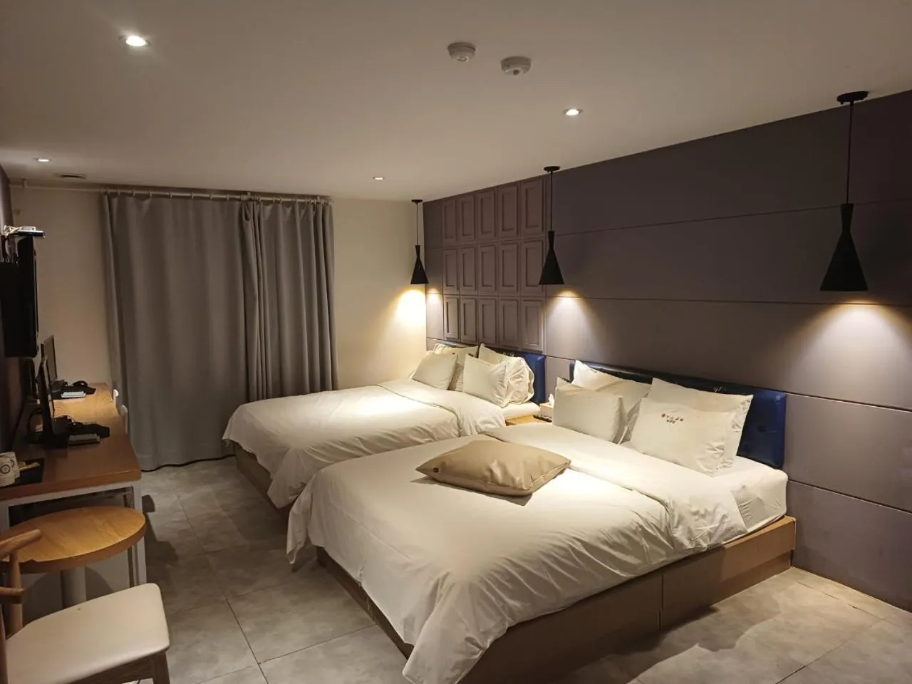 Bed in Hotel Yaja Hwajeong Station