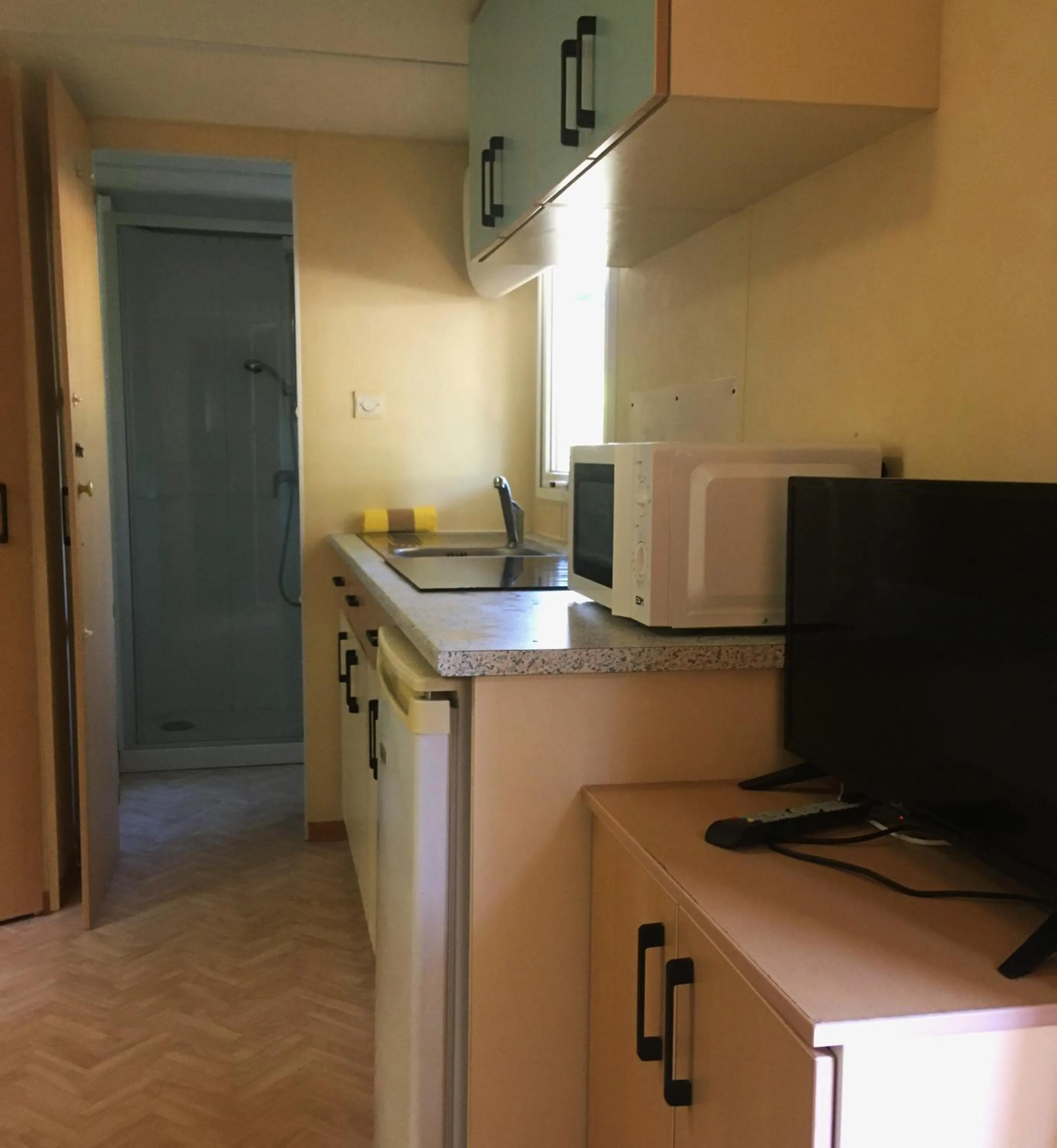 Kitchen or kitchenette in CAMPING ETXARRI