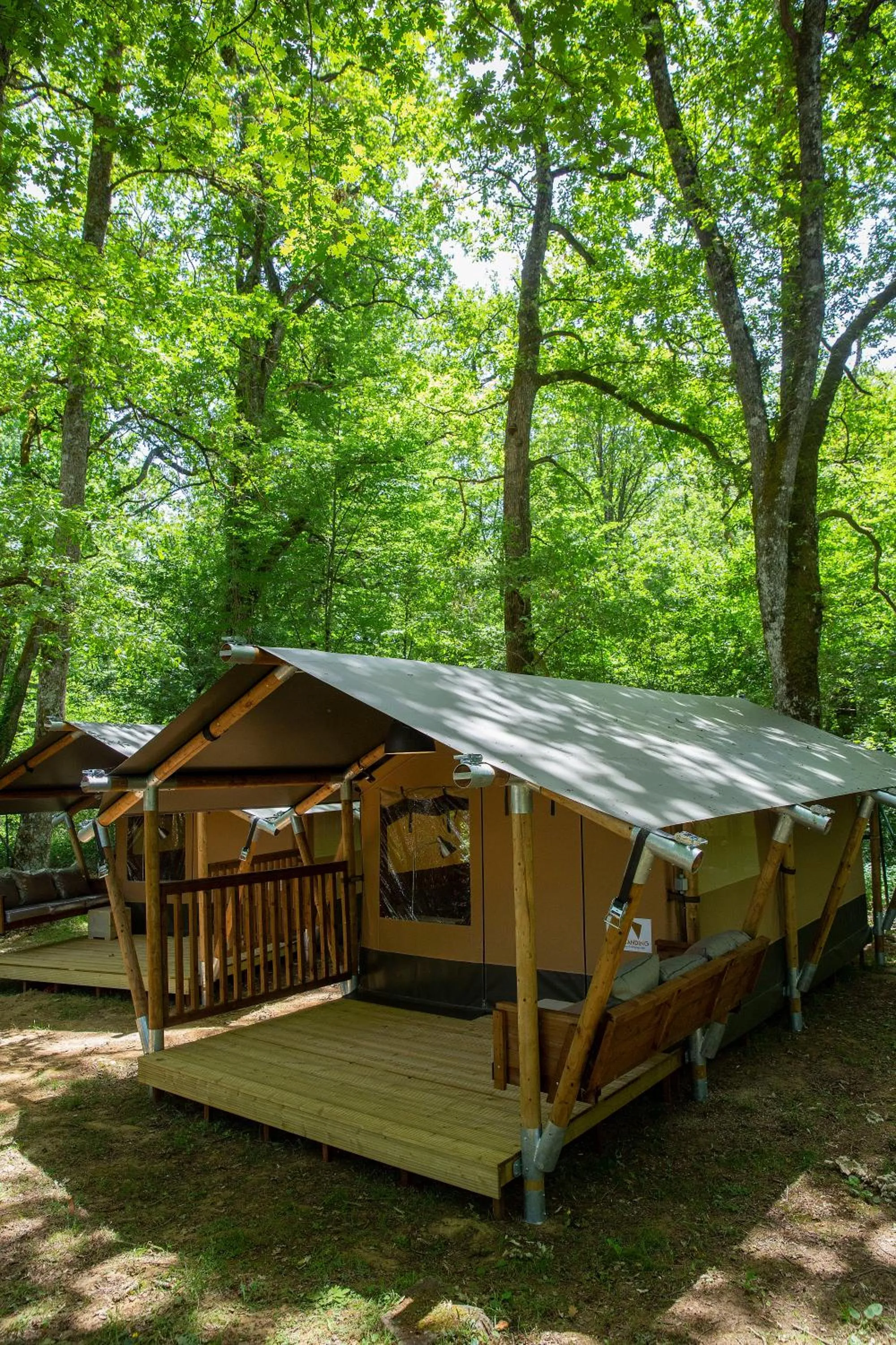 Garden view in CAMPING ETXARRI