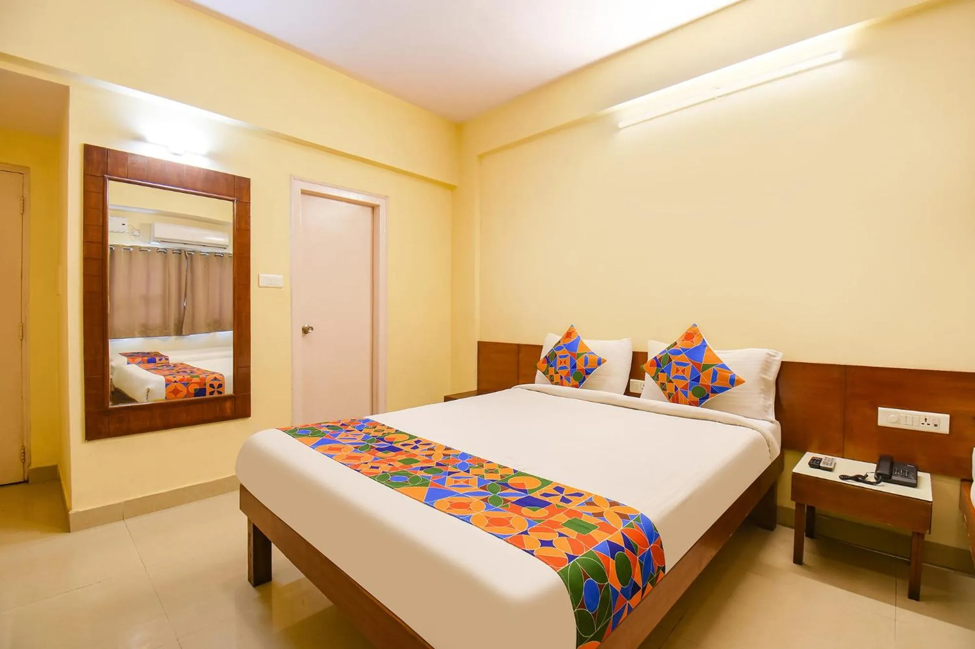 Bed in FabHotel Prime Yash Residency - Nr Lonavala Railway Station