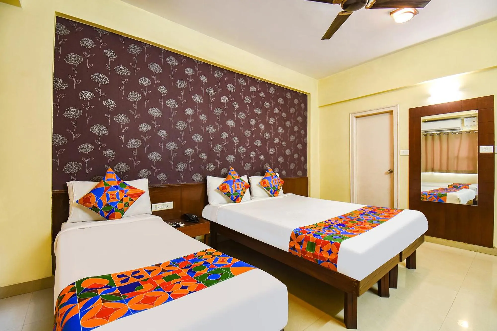Bed in FabHotel Prime Yash Residency - Nr Lonavala Railway Station