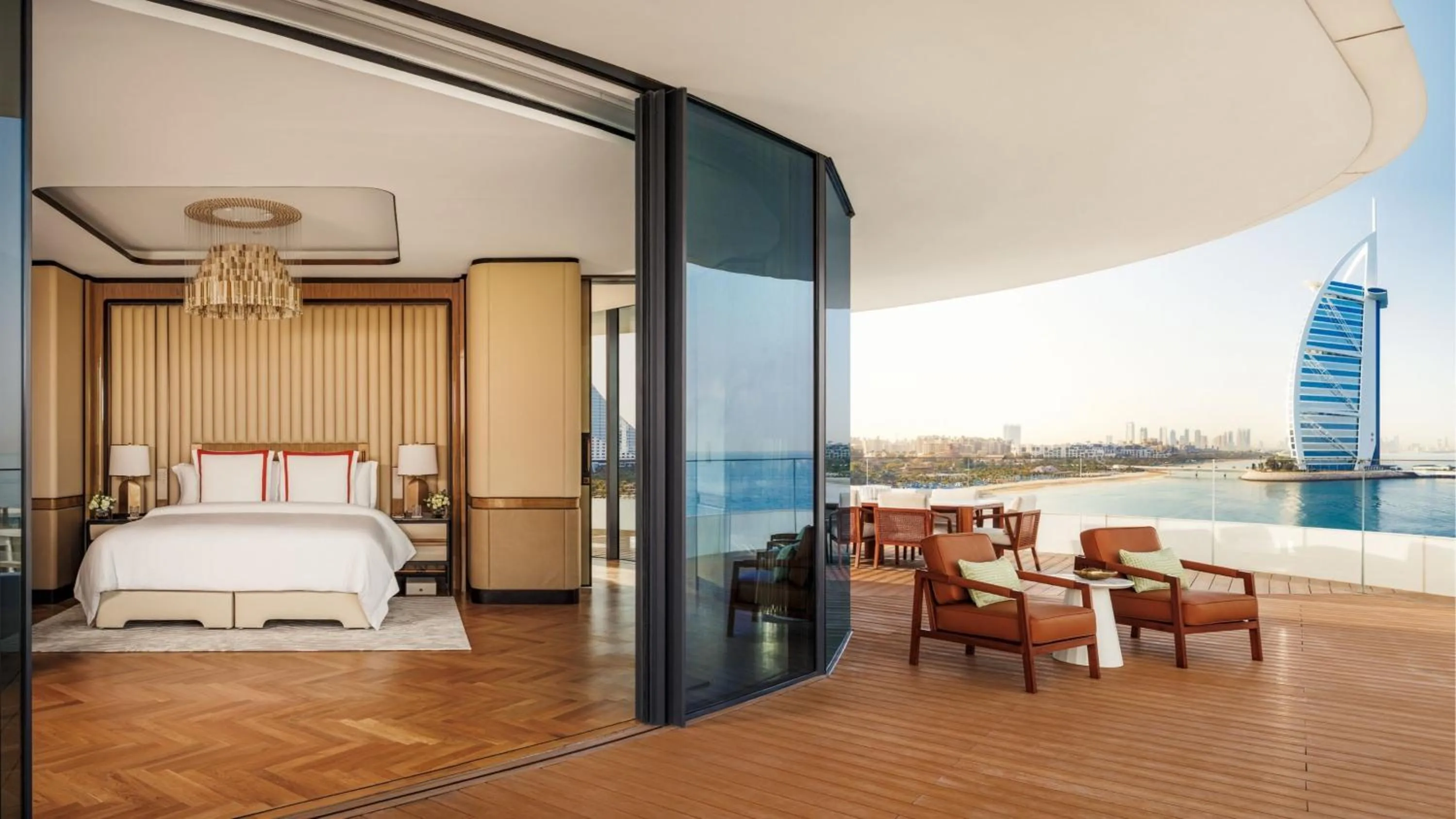 Bed in Jumeirah Marsa Al Arab Dubai