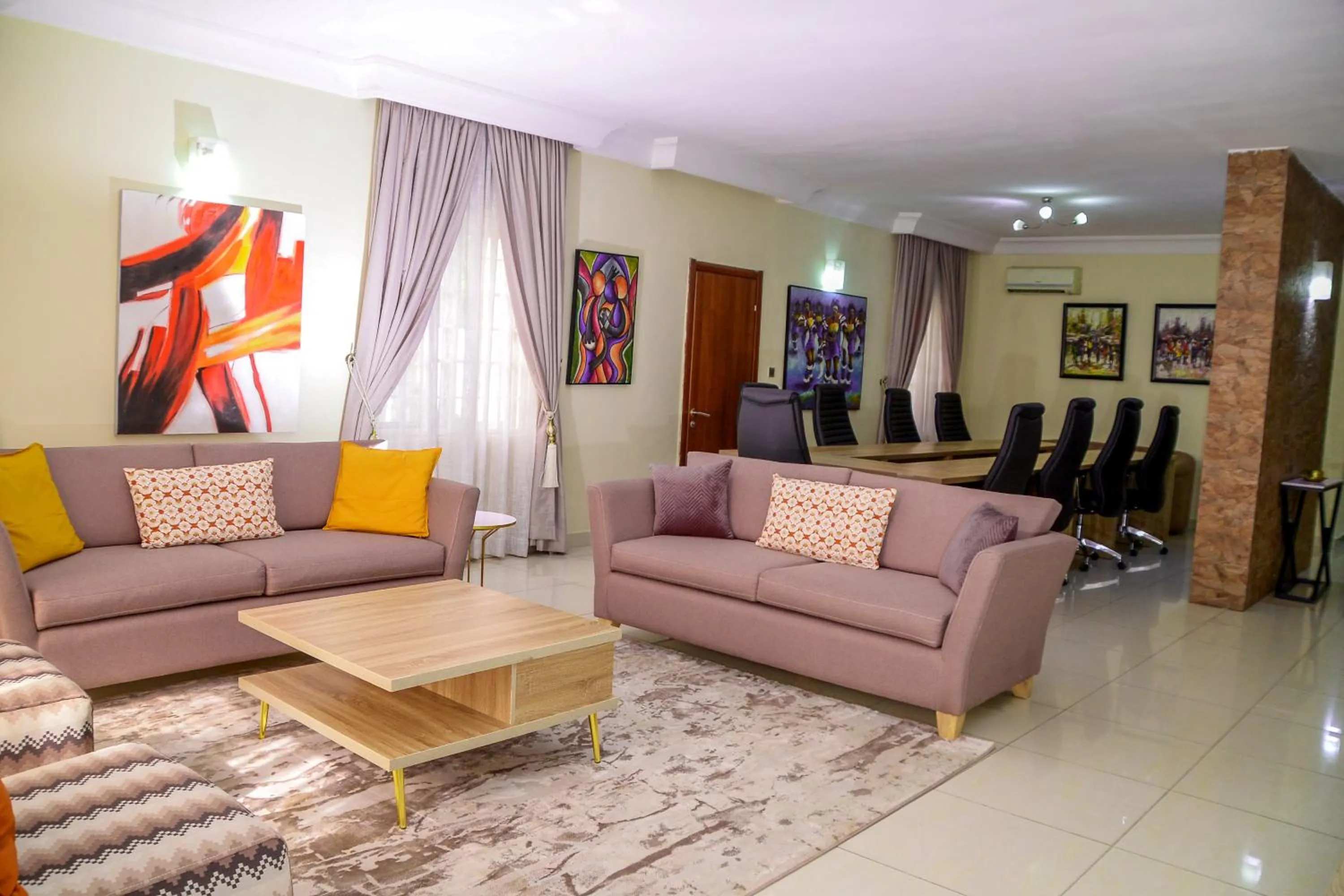 Living room in House 24