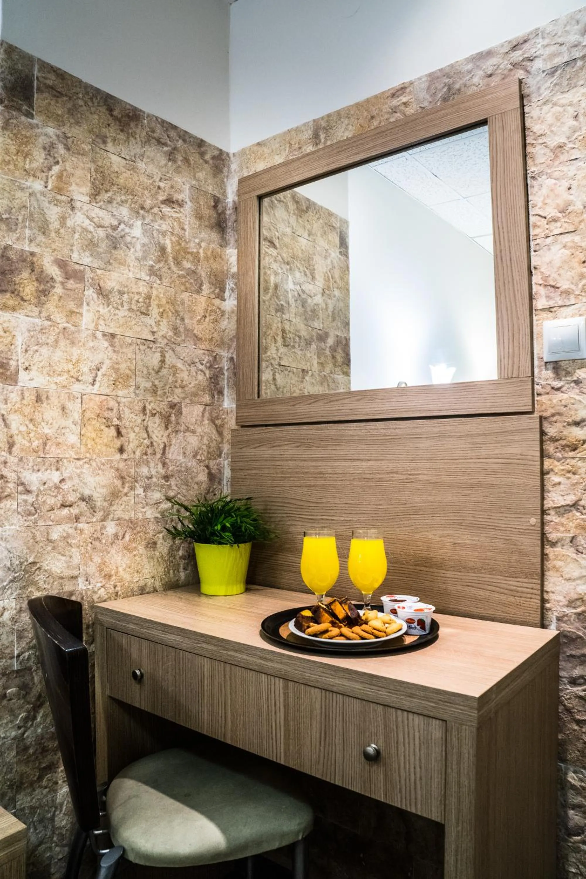 Decorative detail in Anita Hotel