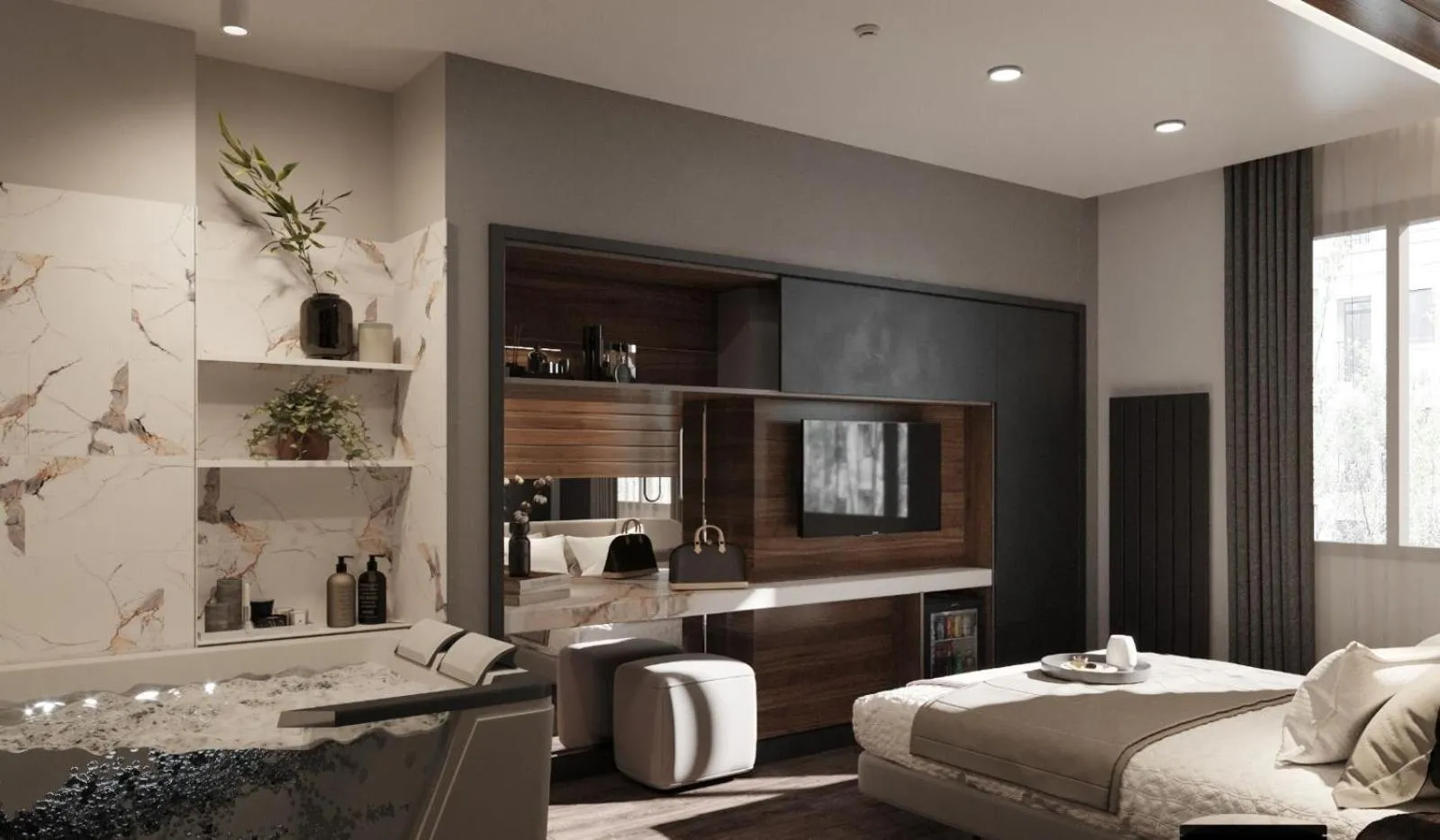 TV and multimedia in Second Suit Hotel