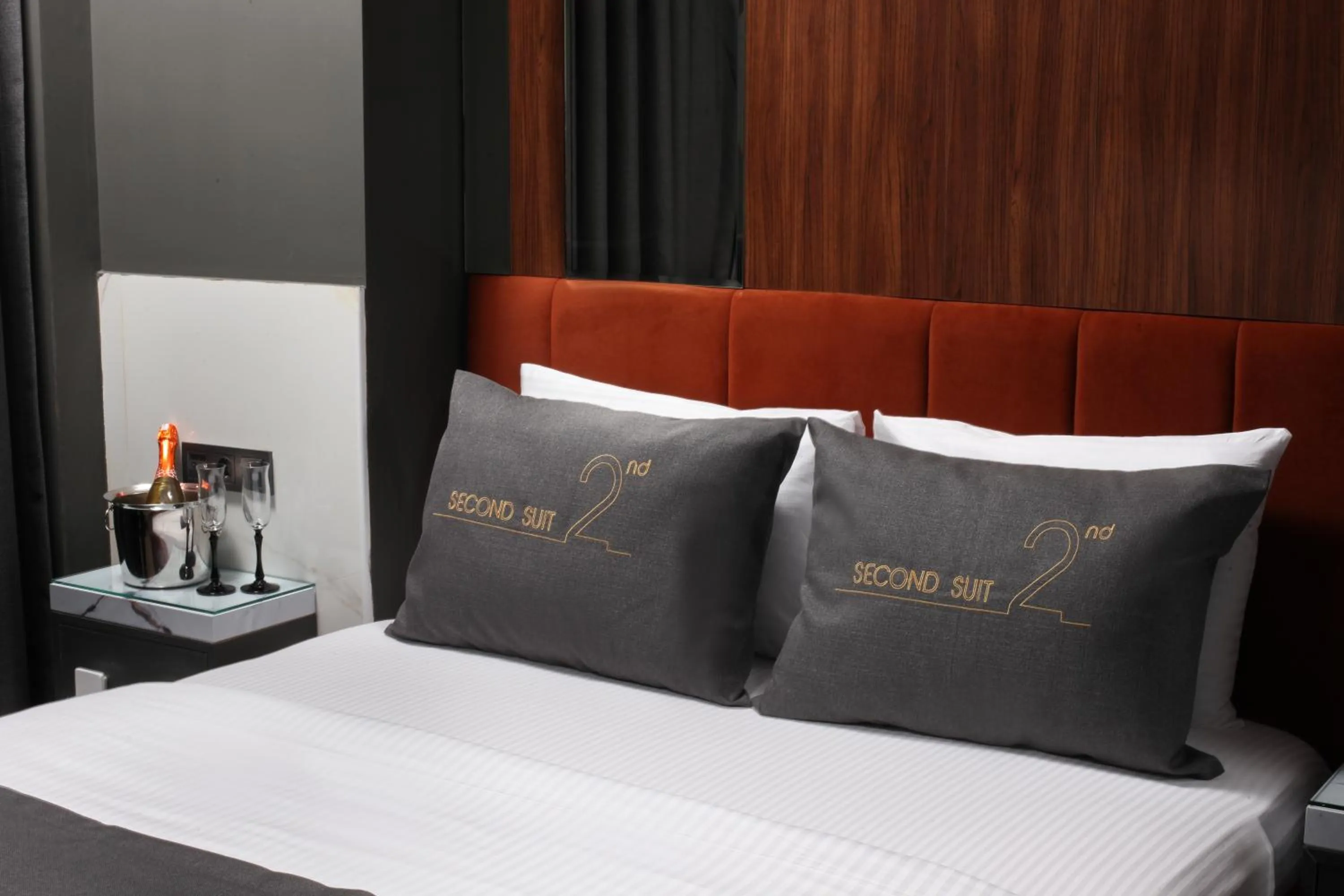 Bed in Second Suit Hotel