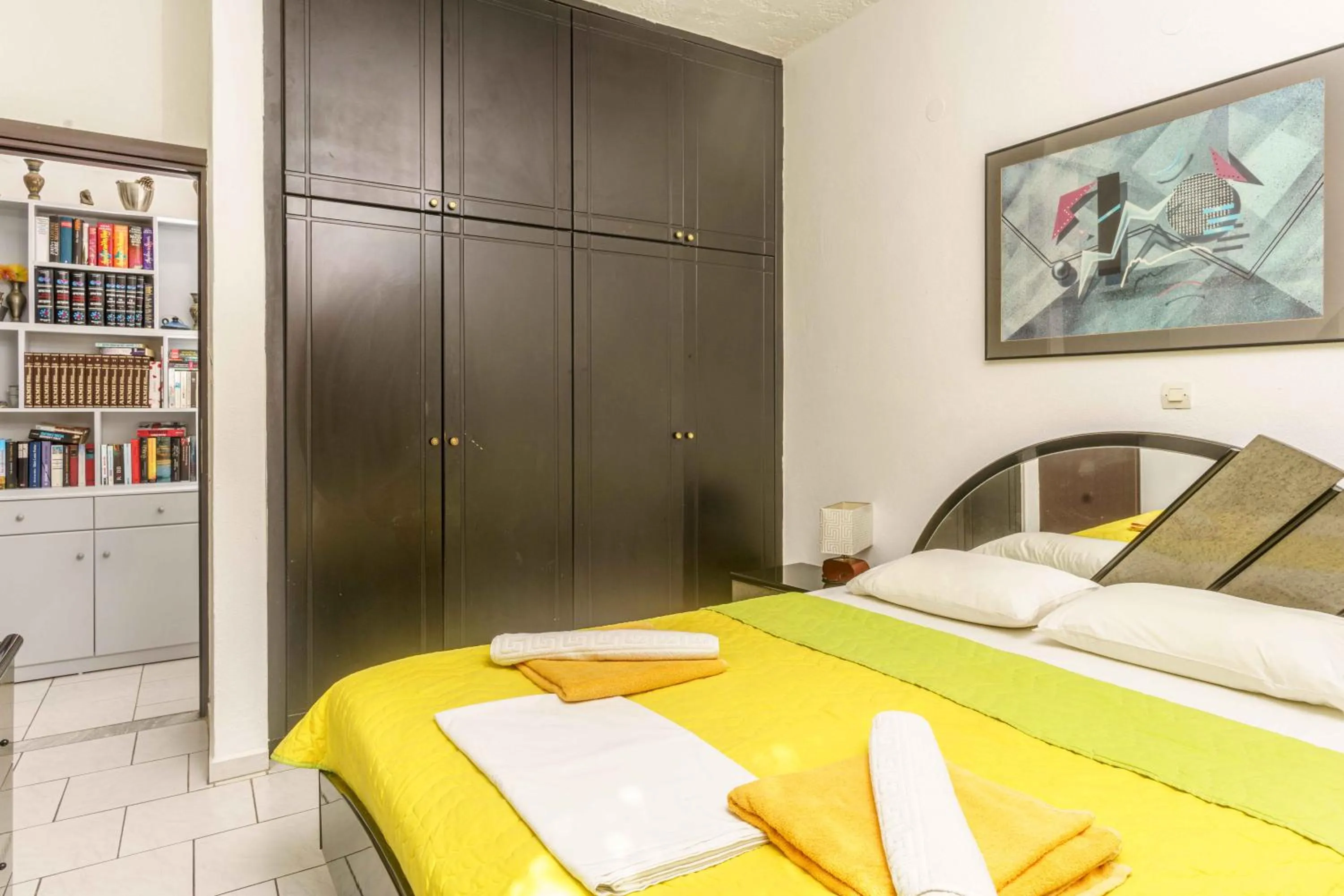 Bed in Alexander Beach Hotel